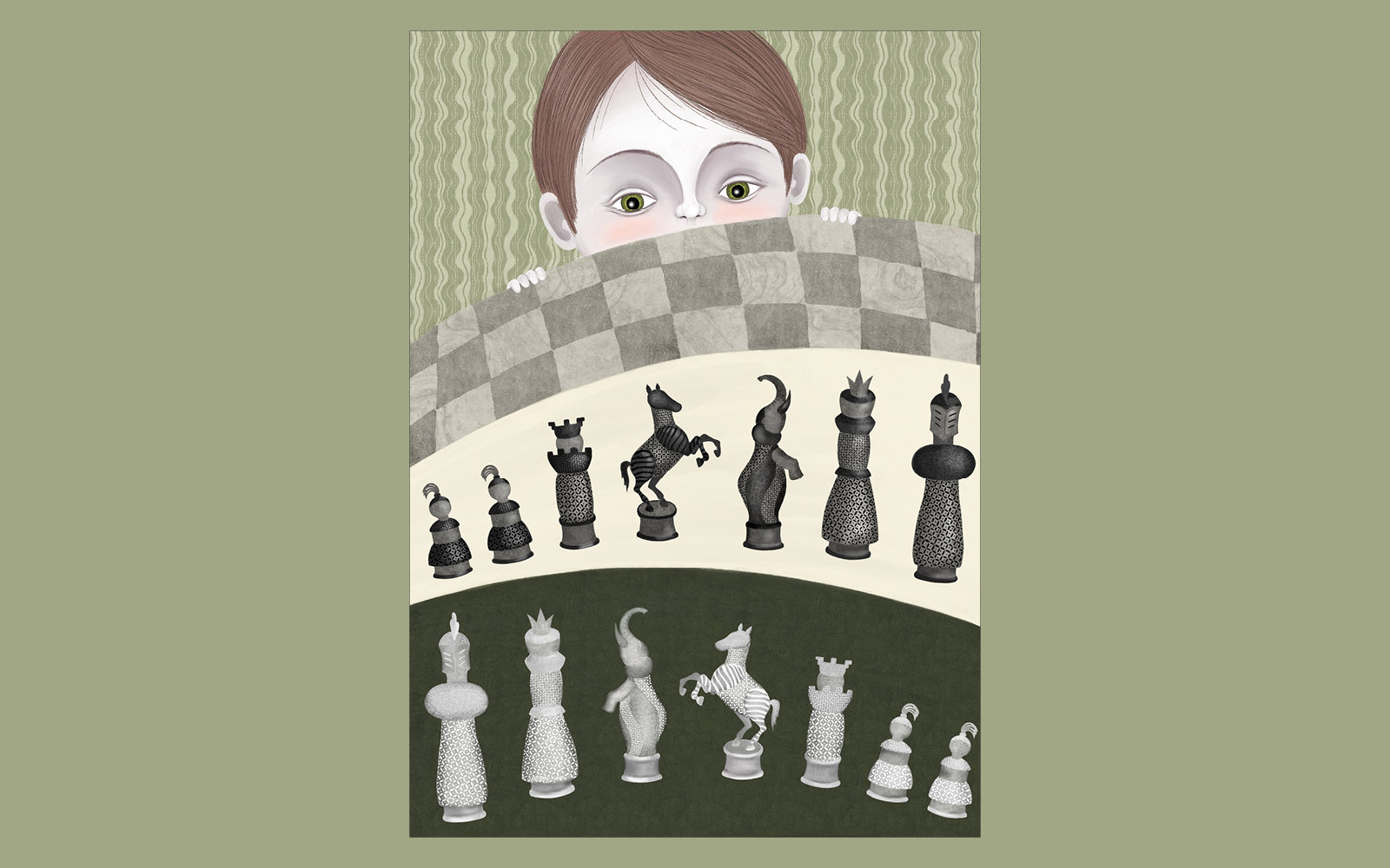 Тайна шахмат с чердака — Изображение №6 — Иллюстрация на Dprofile