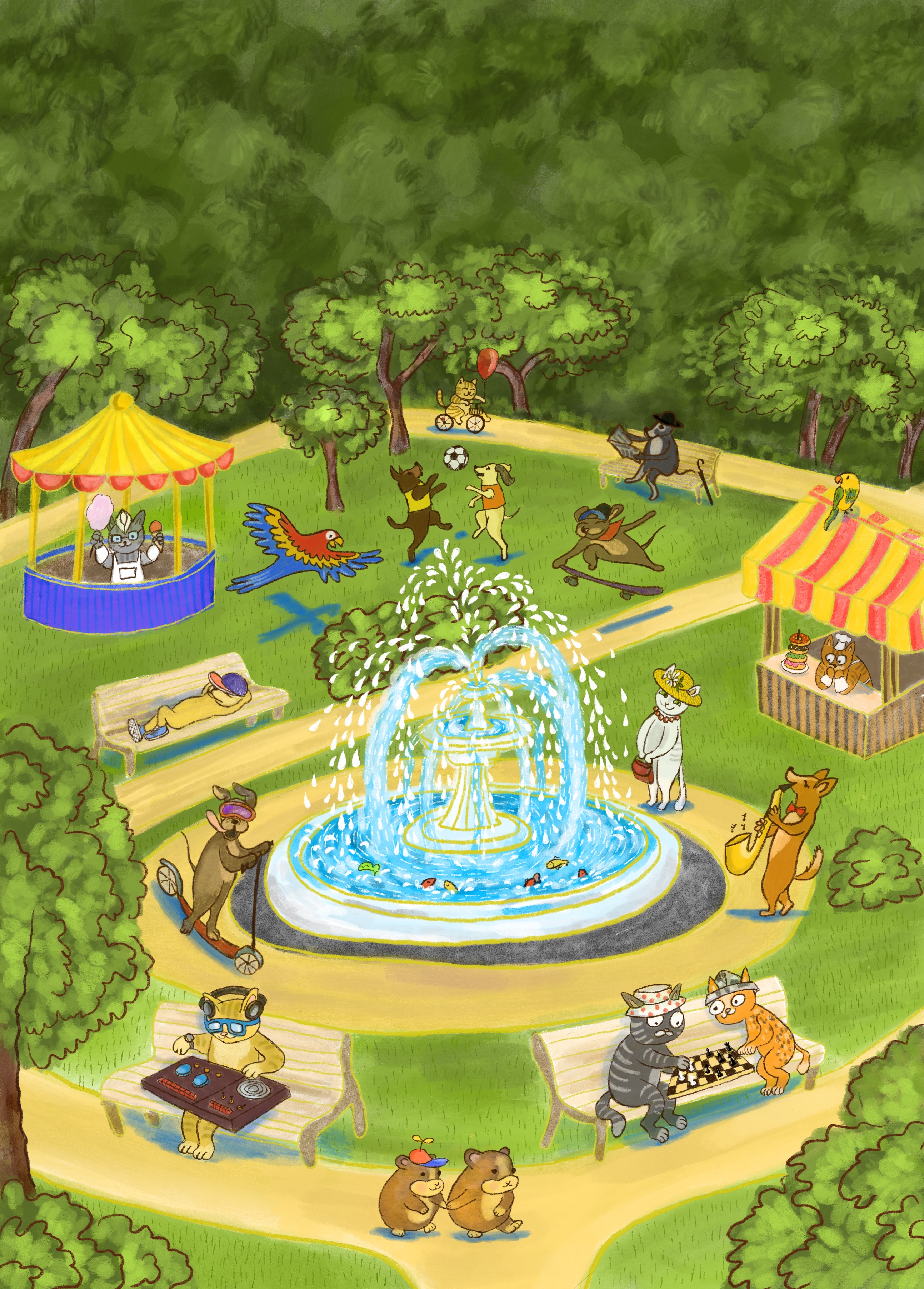 «Tails» magazine issue — Изображение №1 — Иллюстрация, Графика на Dprofile