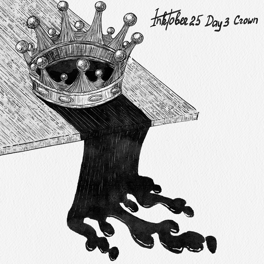 Мой INKTOBER 2025 — Изображение №4 — Иллюстрация на Dprofile