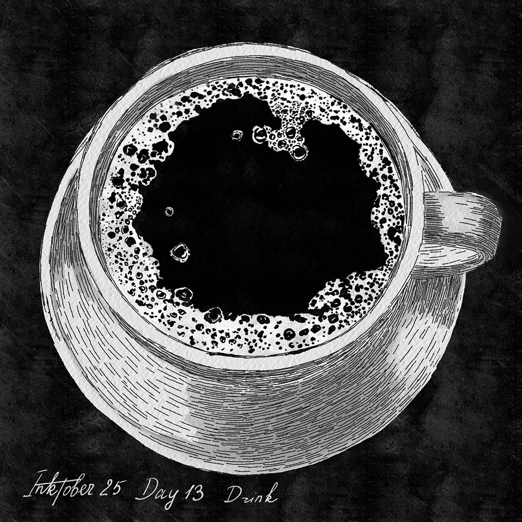 Мой INKTOBER 2025 — Изображение №14 — Иллюстрация на Dprofile