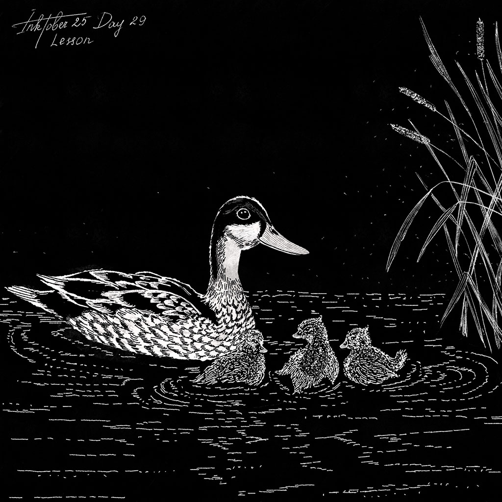 Мой INKTOBER 2025 — Изображение №30 — Иллюстрация на Dprofile