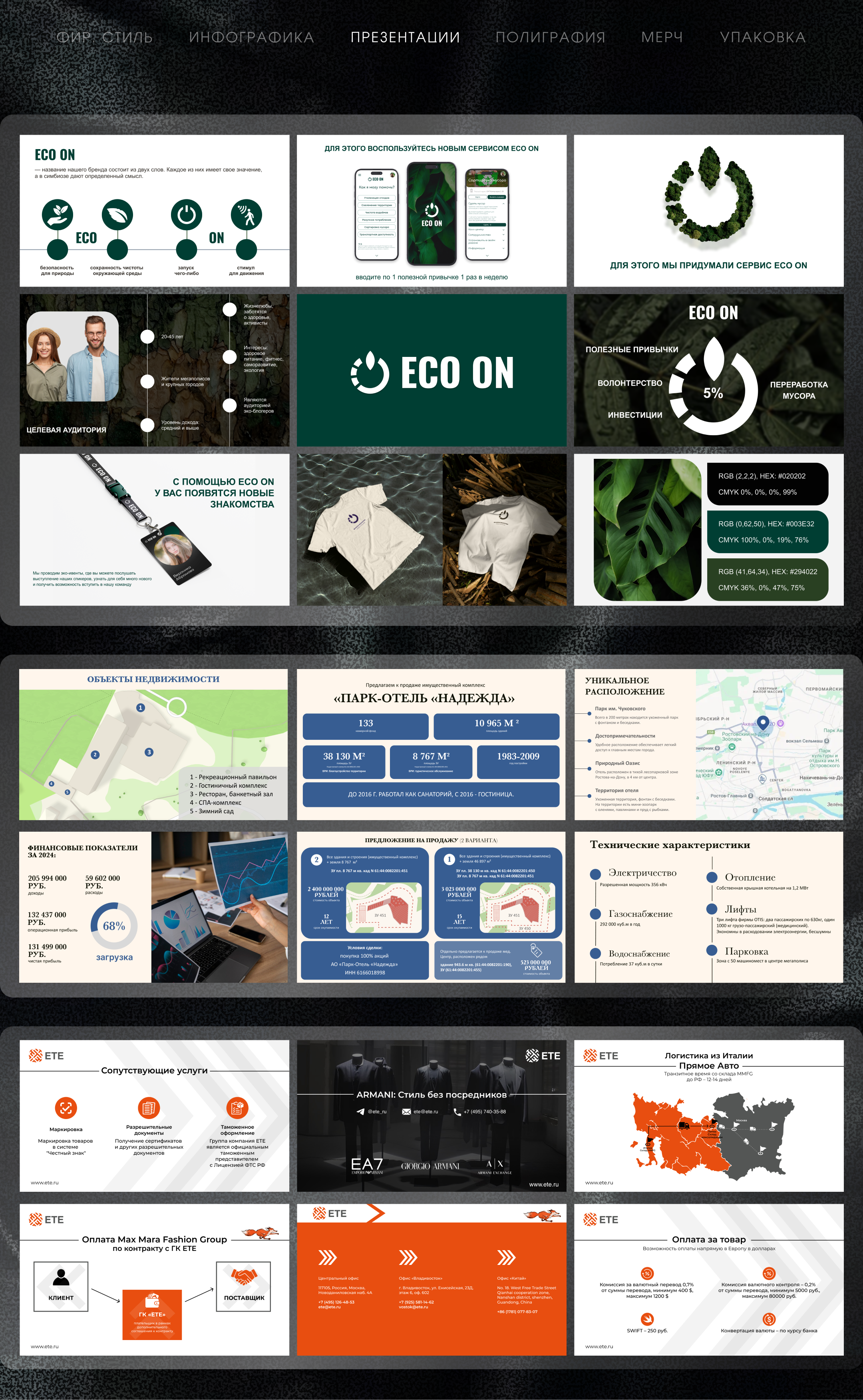 Портфолио. Графический дизайн — Изображение №9 — Брендинг на Dprofile