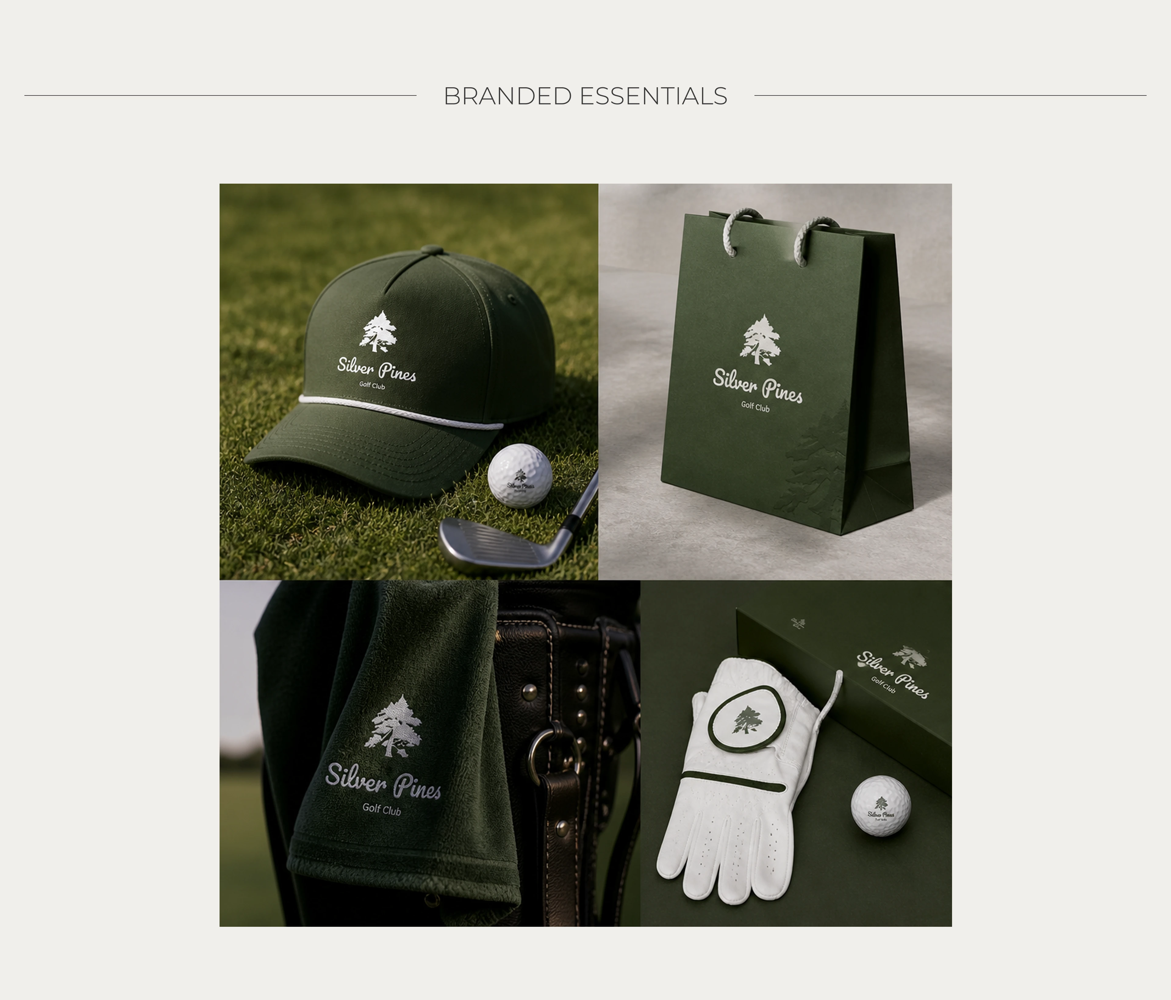 Silver Pines Golf Club — Web Design — Изображение №8 — Интерфейсы, Брендинг на Dprofile