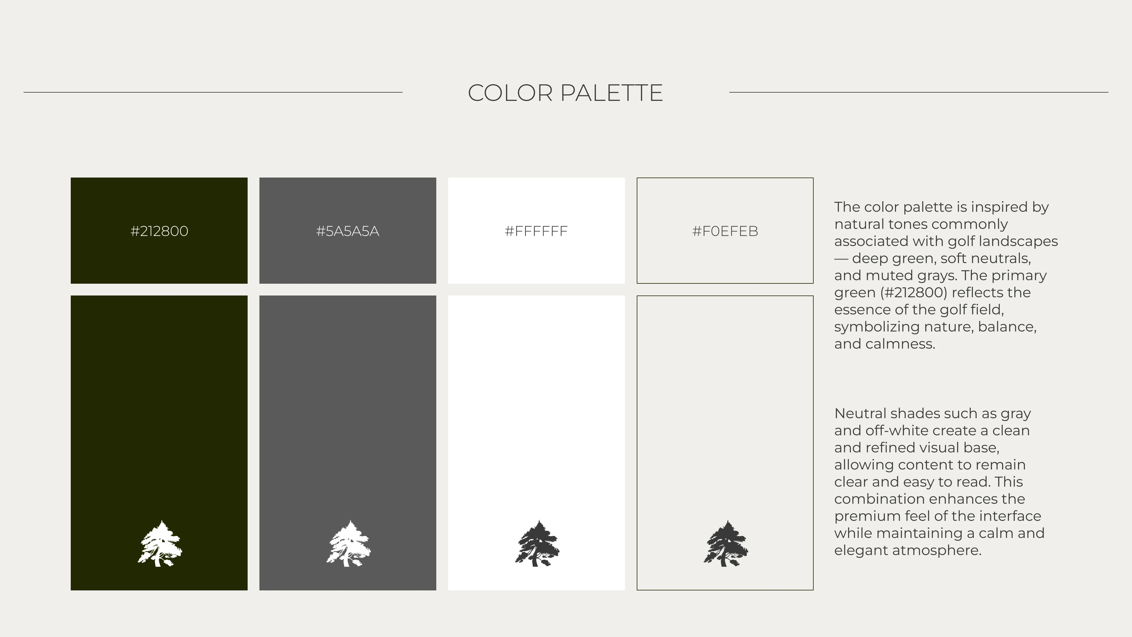Silver Pines Golf Club — Web Design — Изображение №3 — Интерфейсы, Брендинг на Dprofile