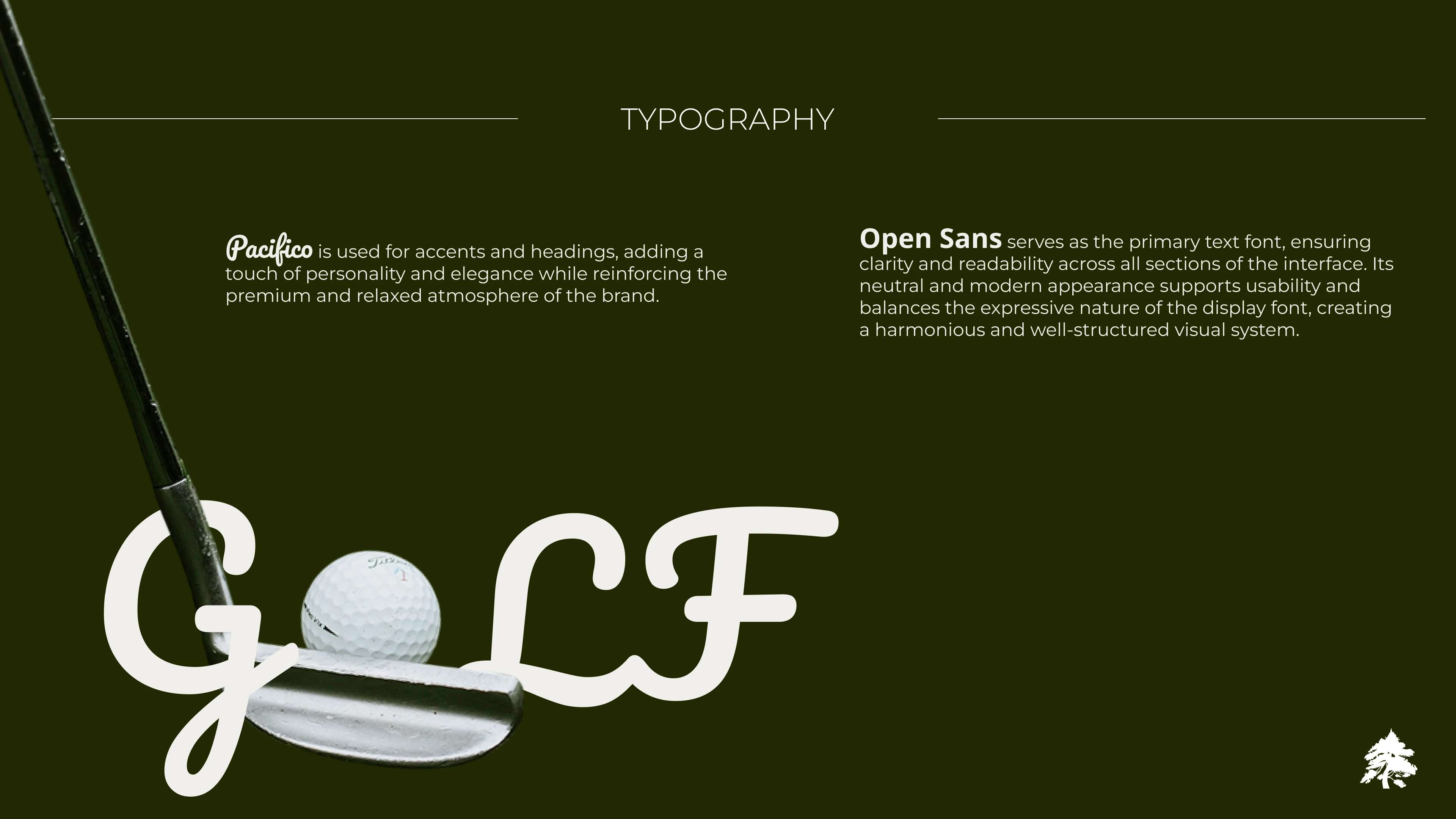 Silver Pines Golf Club — Web Design — Изображение №4 — Интерфейсы, Брендинг на Dprofile