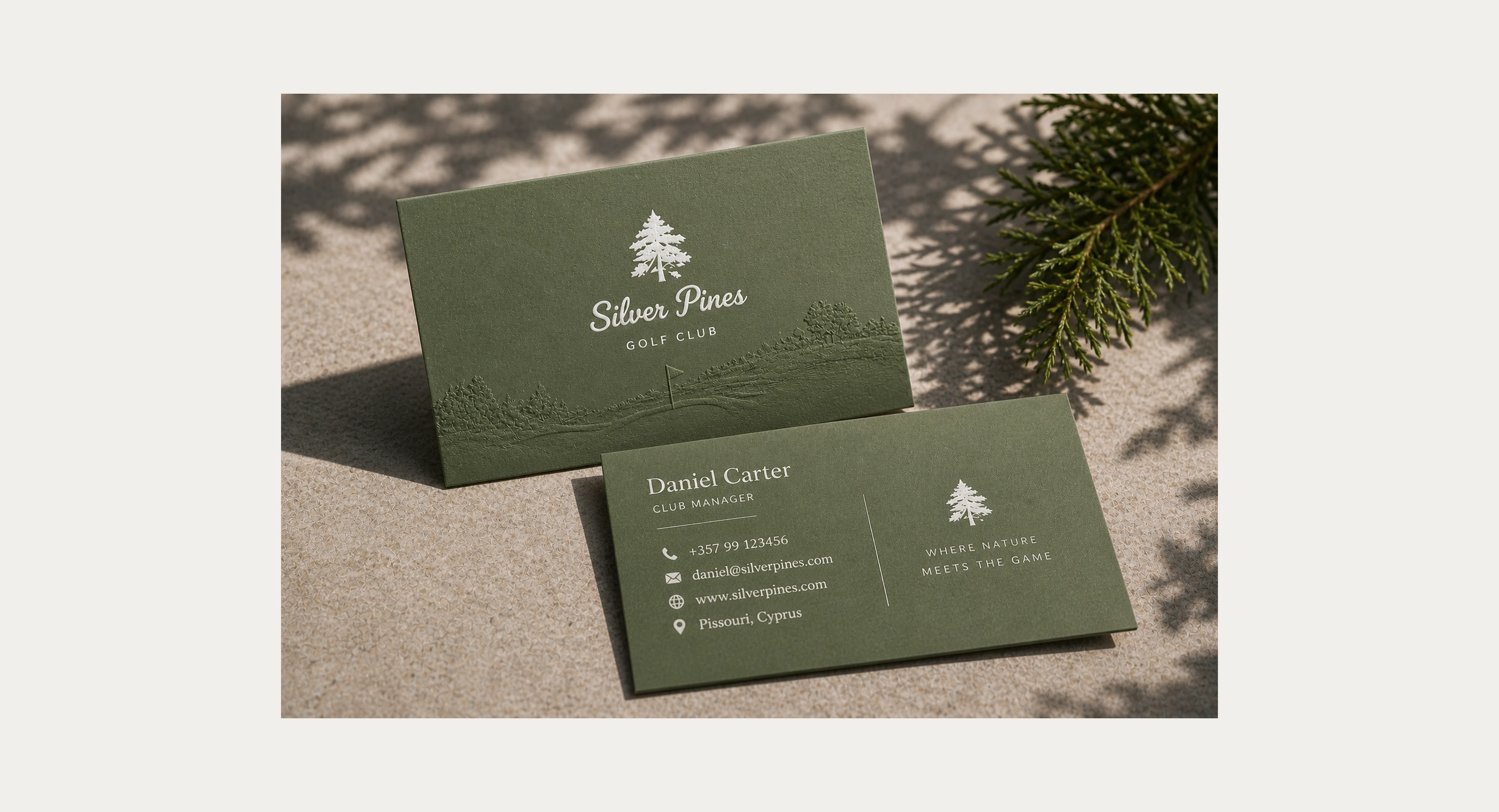 Silver Pines Golf Club — Web Design — Изображение №12 — Интерфейсы, Брендинг на Dprofile