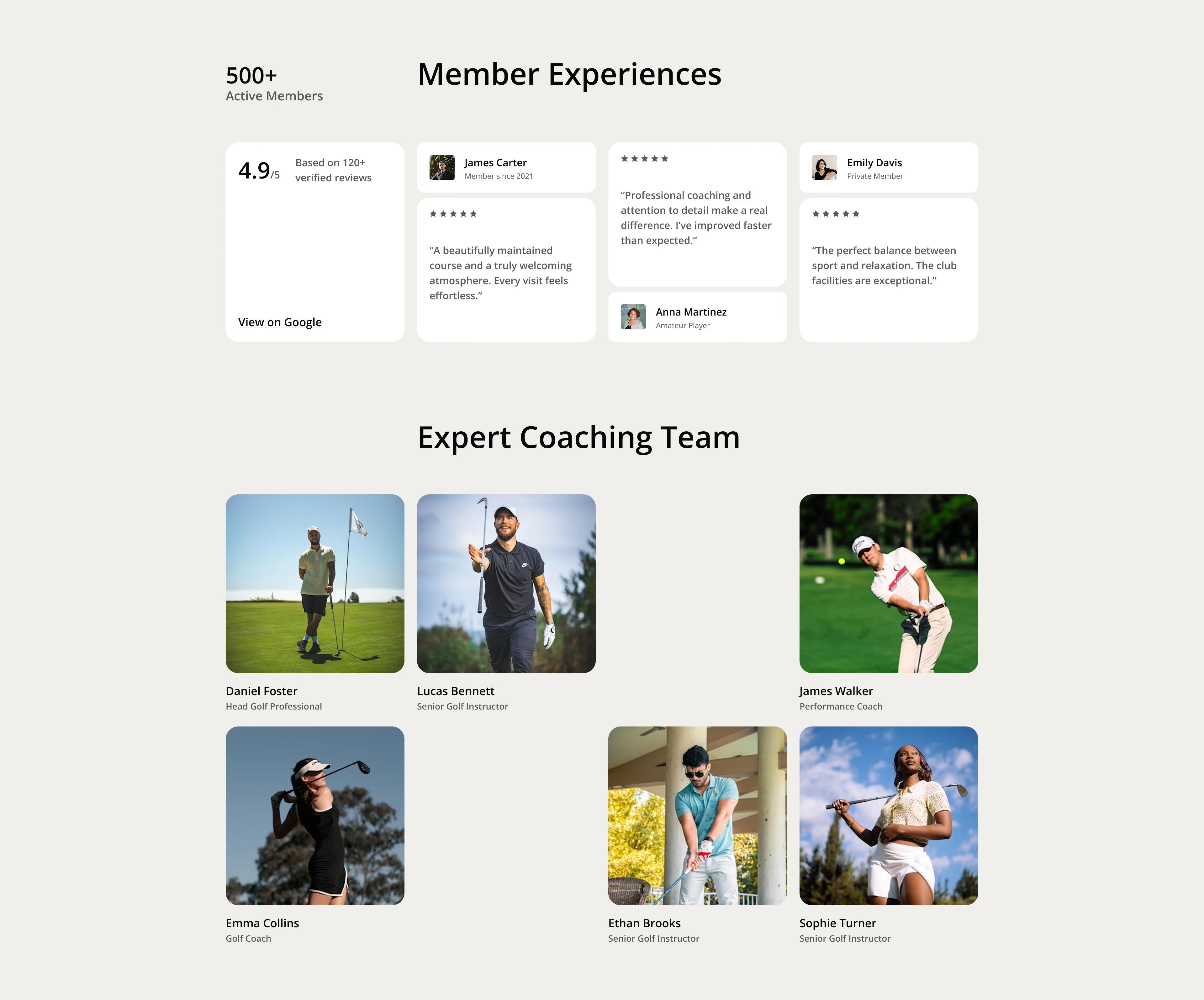 Silver Pines Golf Club — Web Design — Изображение №9 — Интерфейсы, Брендинг на Dprofile
