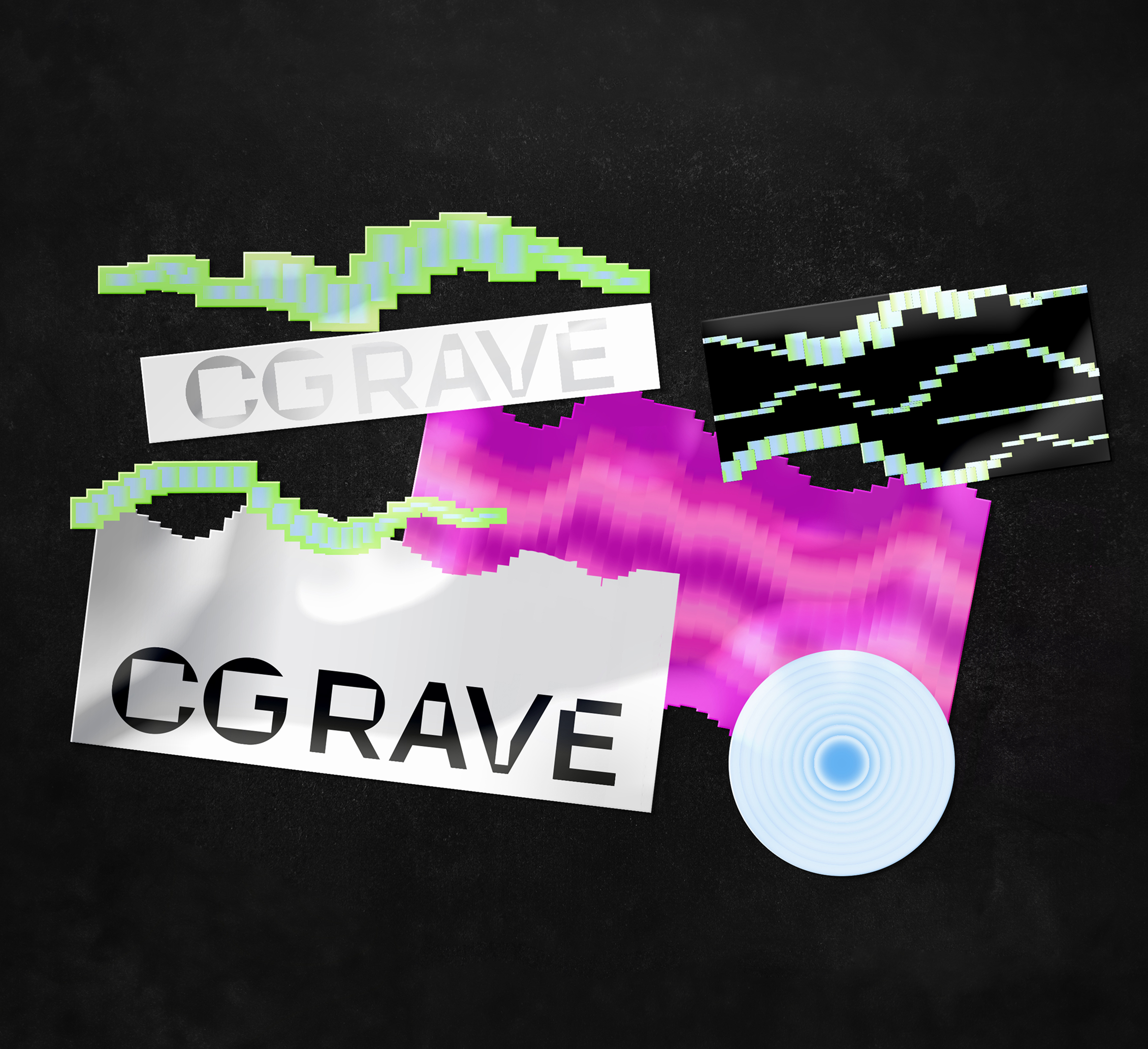 Концепция оформления конференции CG RAVE — Изображение №12 — Брендинг, Анимация на Dprofile