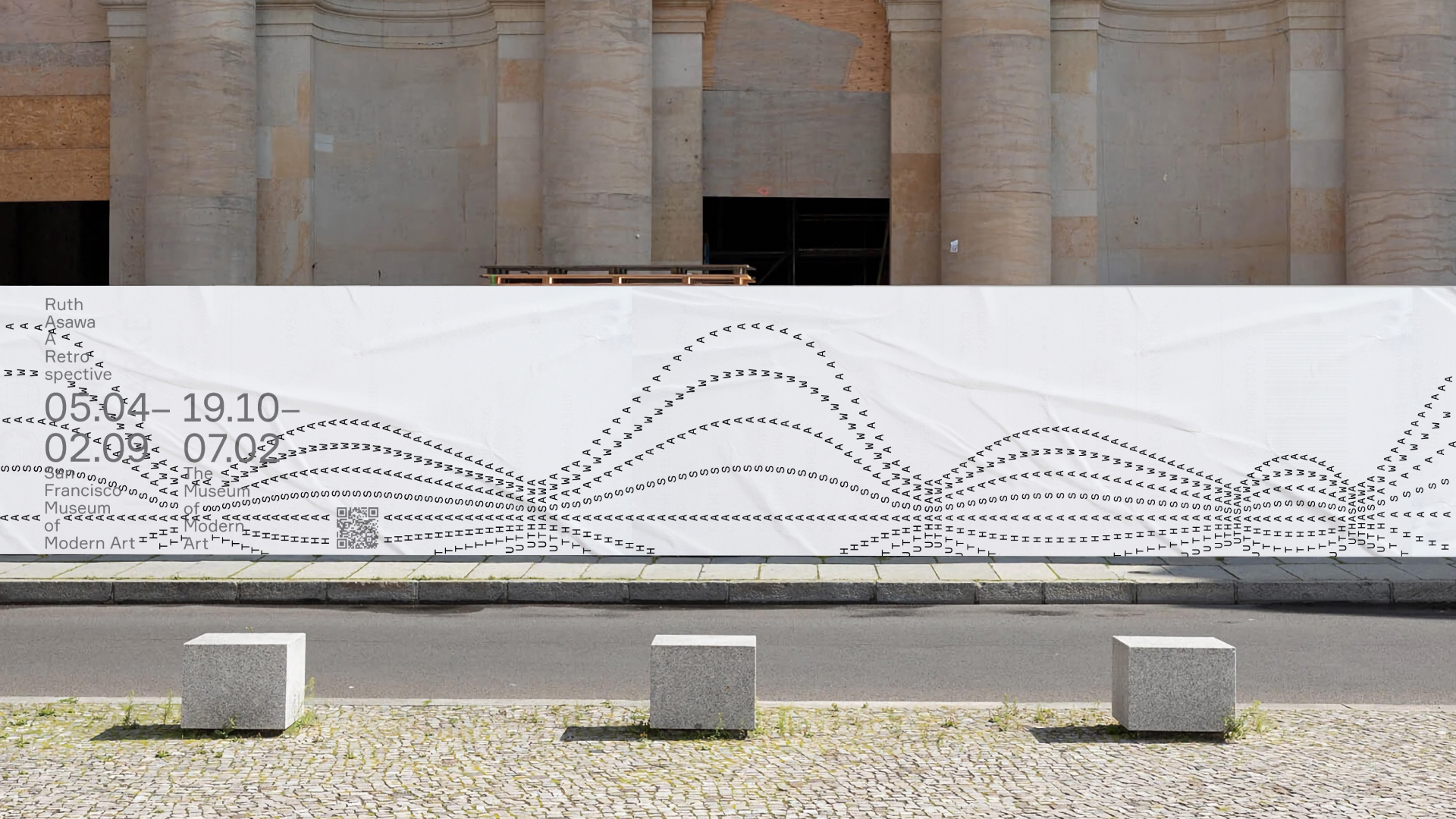 Ruth Asawa. A retrospective — Изображение №4 — Брендинг, Графика на Dprofile