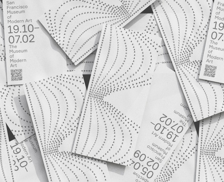 Ruth Asawa. A retrospective — Брендинг, Графика на Dprofile