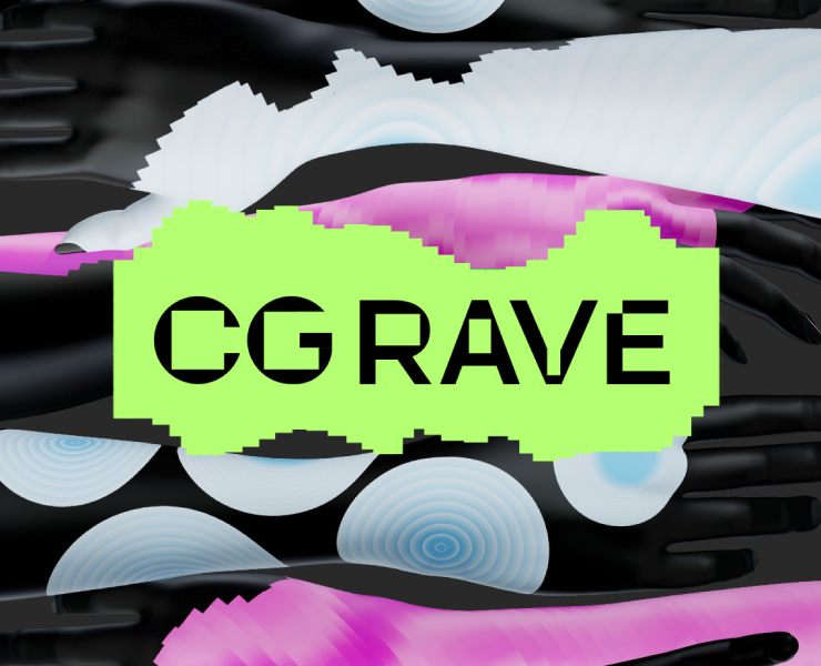 Концепция оформления конференции CG RAVE — Брендинг, Анимация на Dprofile