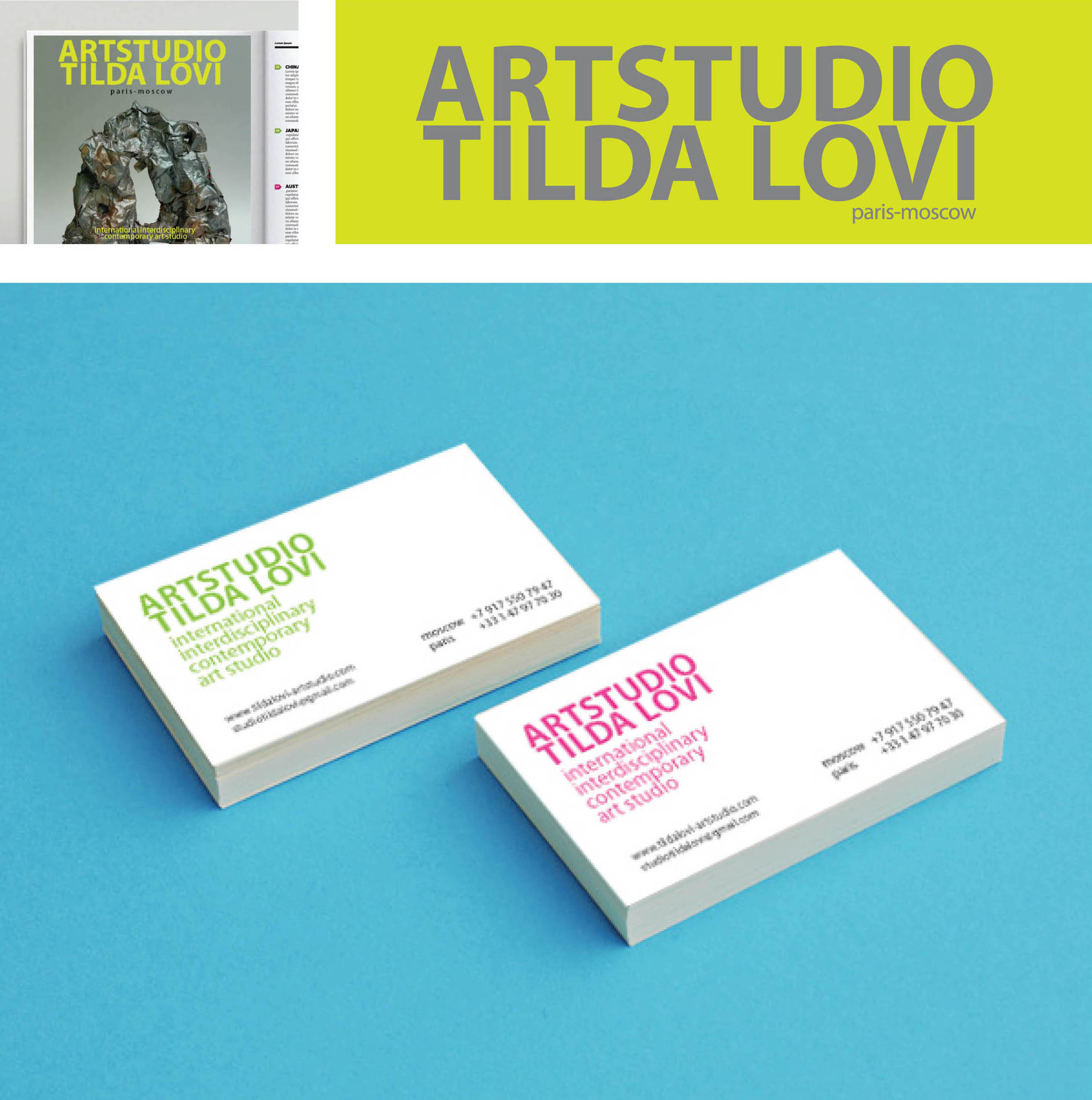 ARTSTUDIO TILDA LOVI — Изображение №2 — Брендинг, Графика на Dprofile