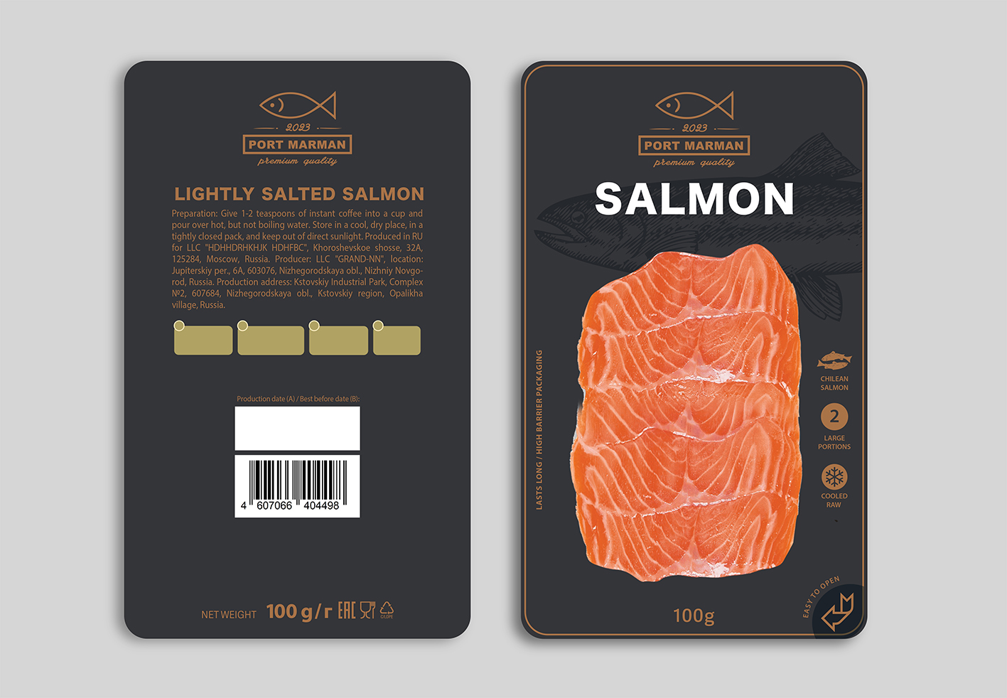 PORT MARMAN / ЛОГО / УПАКОВКА / АЙДЕНТИКА — Изображение №3 — Брендинг на Dprofile