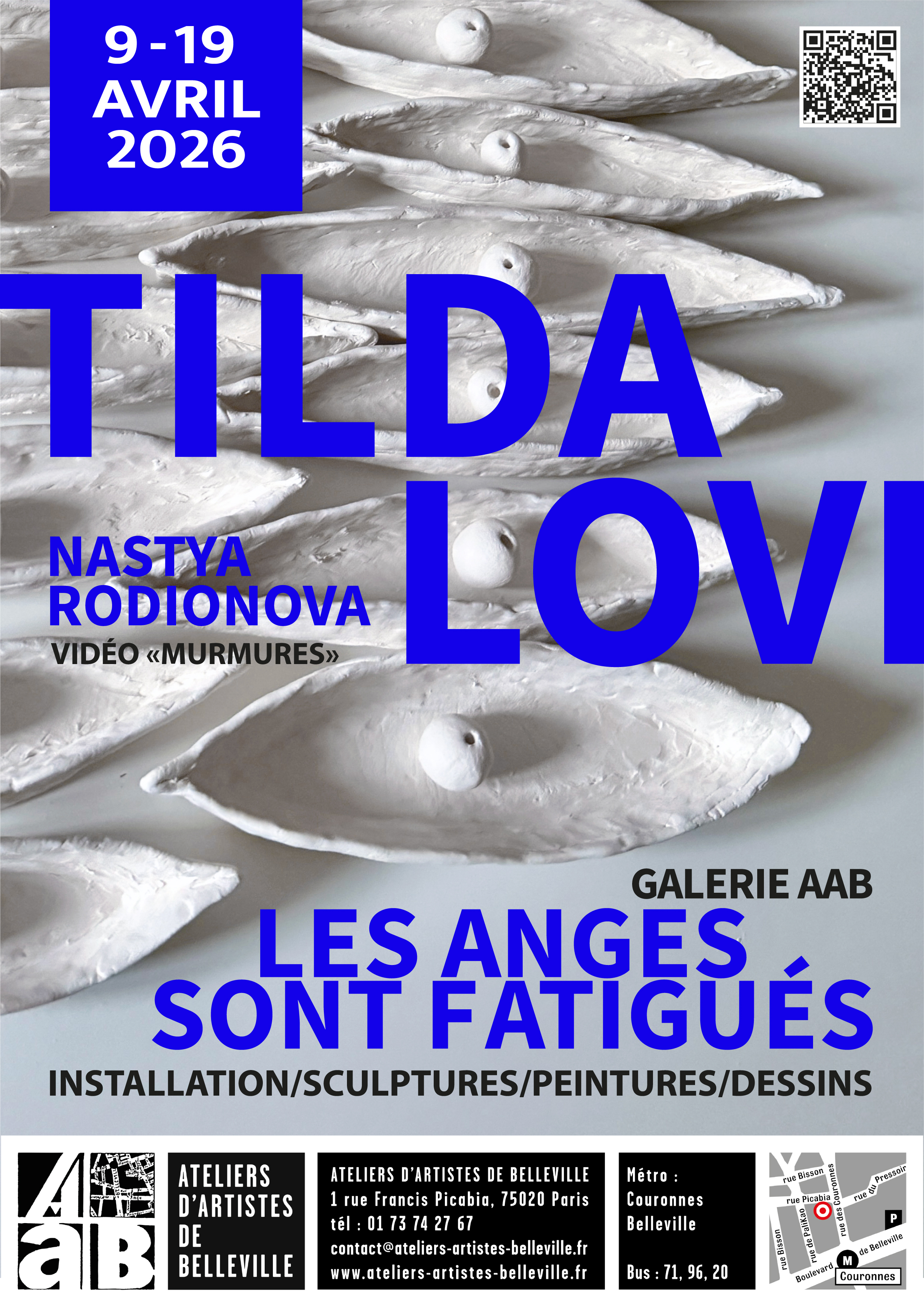 АФИША ВЫСТАВКИ TILDA LOVI, PARIS — Изображение №2 — Брендинг, Графика на Dprofile