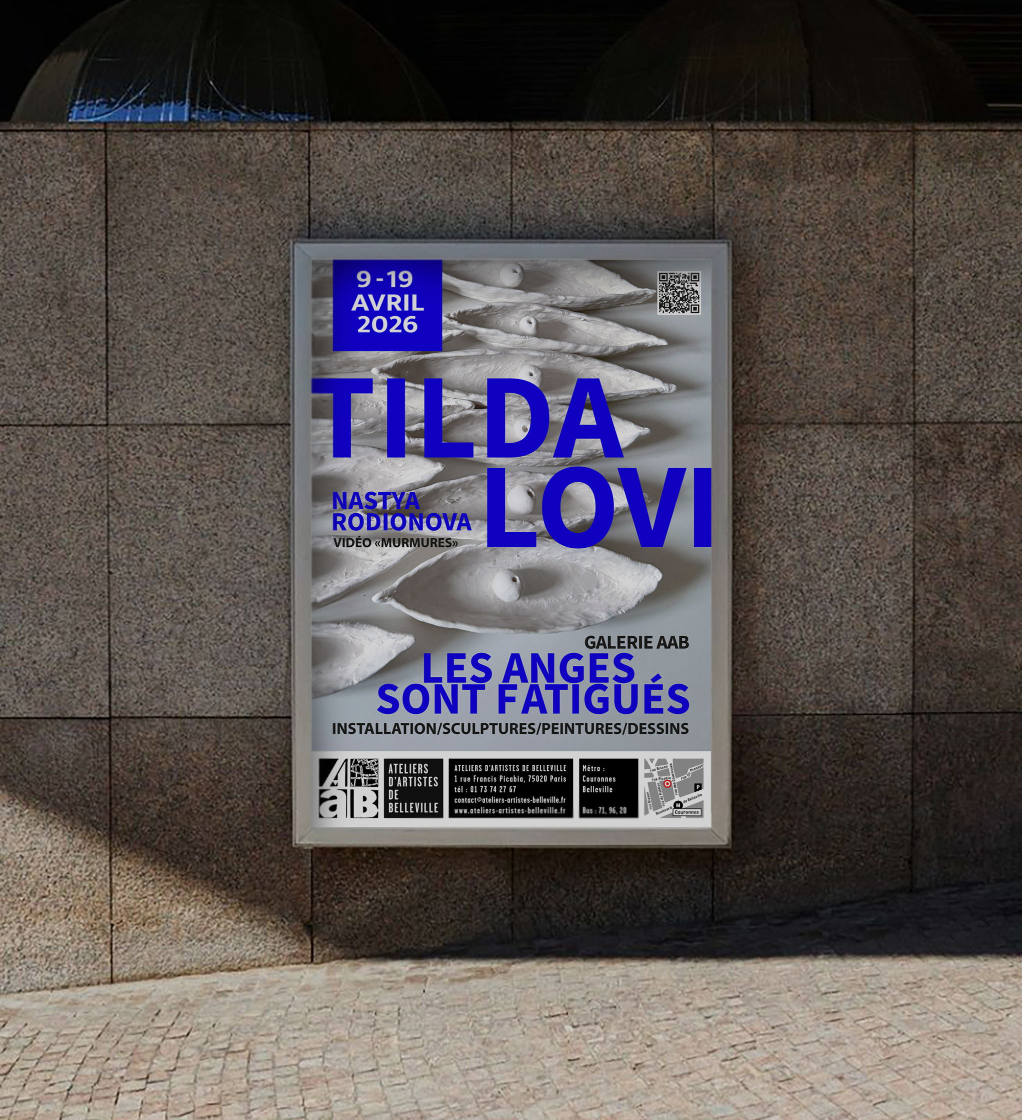АФИША ВЫСТАВКИ TILDA LOVI, PARIS — Изображение №3 — Брендинг, Графика на Dprofile