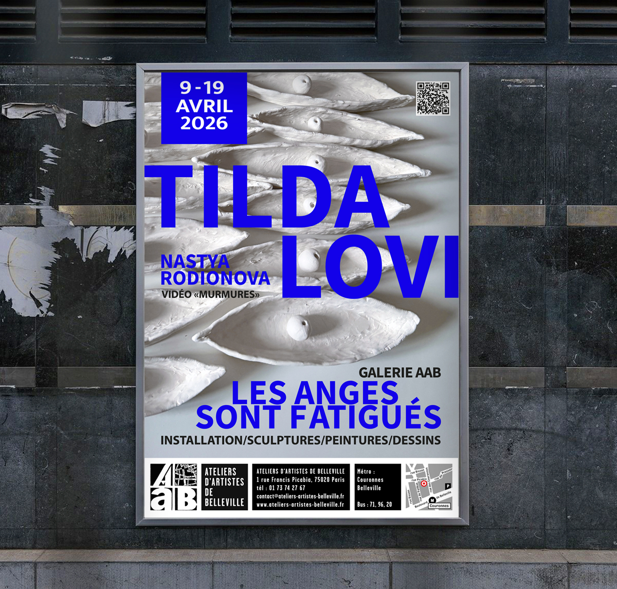 АФИША ВЫСТАВКИ TILDA LOVI, PARIS — Изображение №4 — Брендинг, Графика на Dprofile