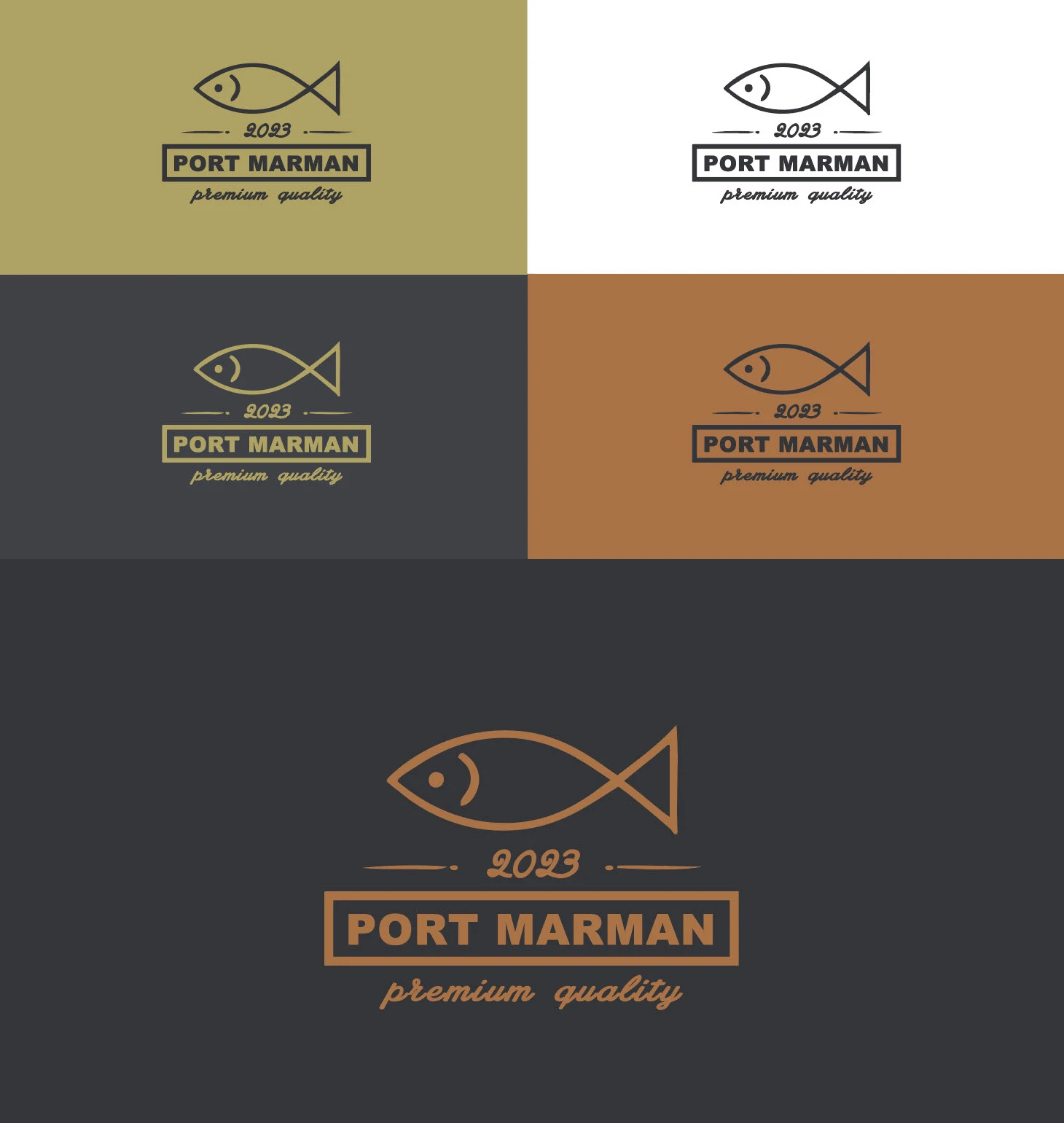 PORT MARMAN / ЛОГО / УПАКОВКА / АЙДЕНТИКА — Изображение №1 — Брендинг на Dprofile