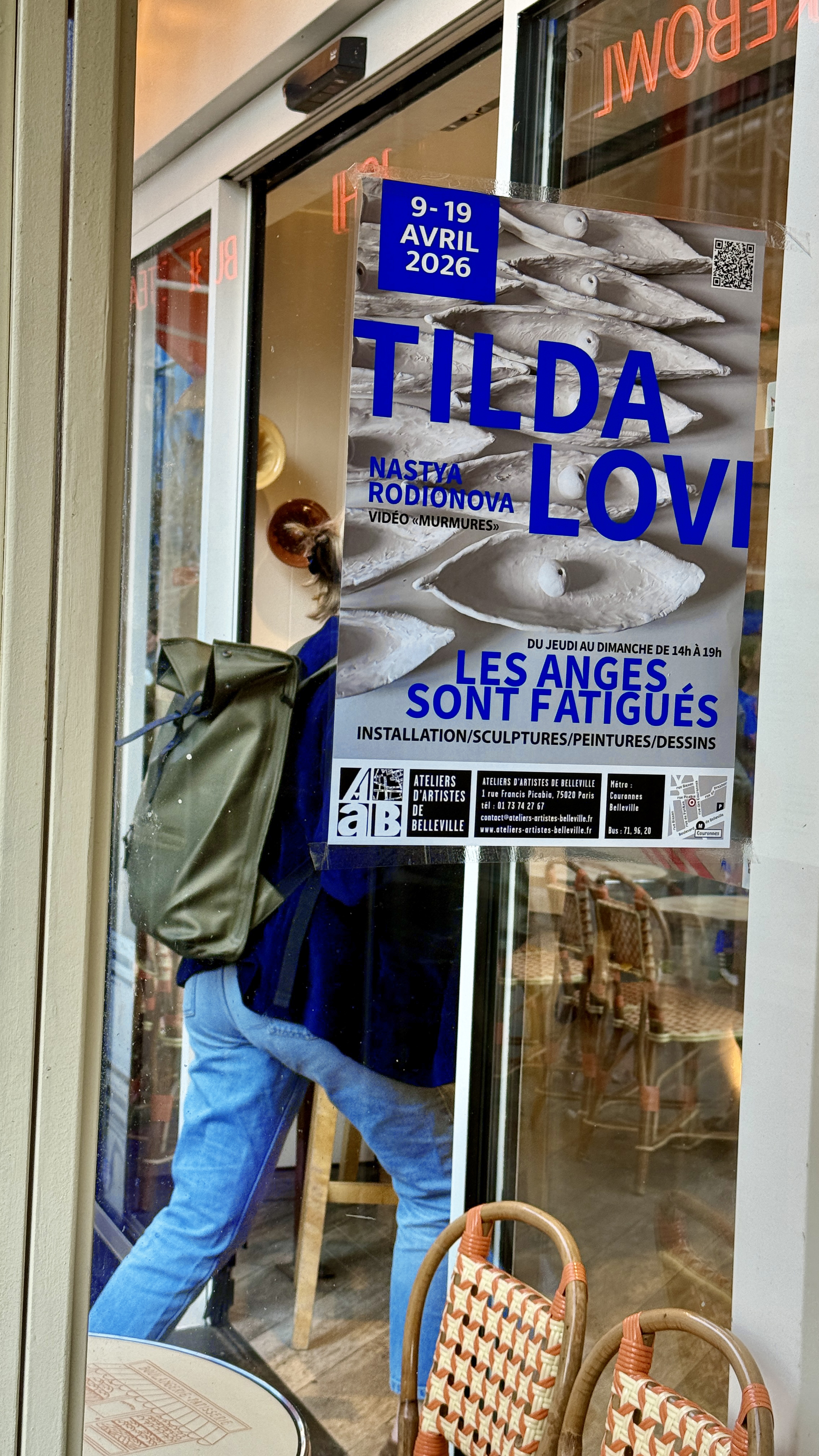 АФИША ВЫСТАВКИ TILDA LOVI, PARIS — Изображение №6 — Брендинг, Графика на Dprofile