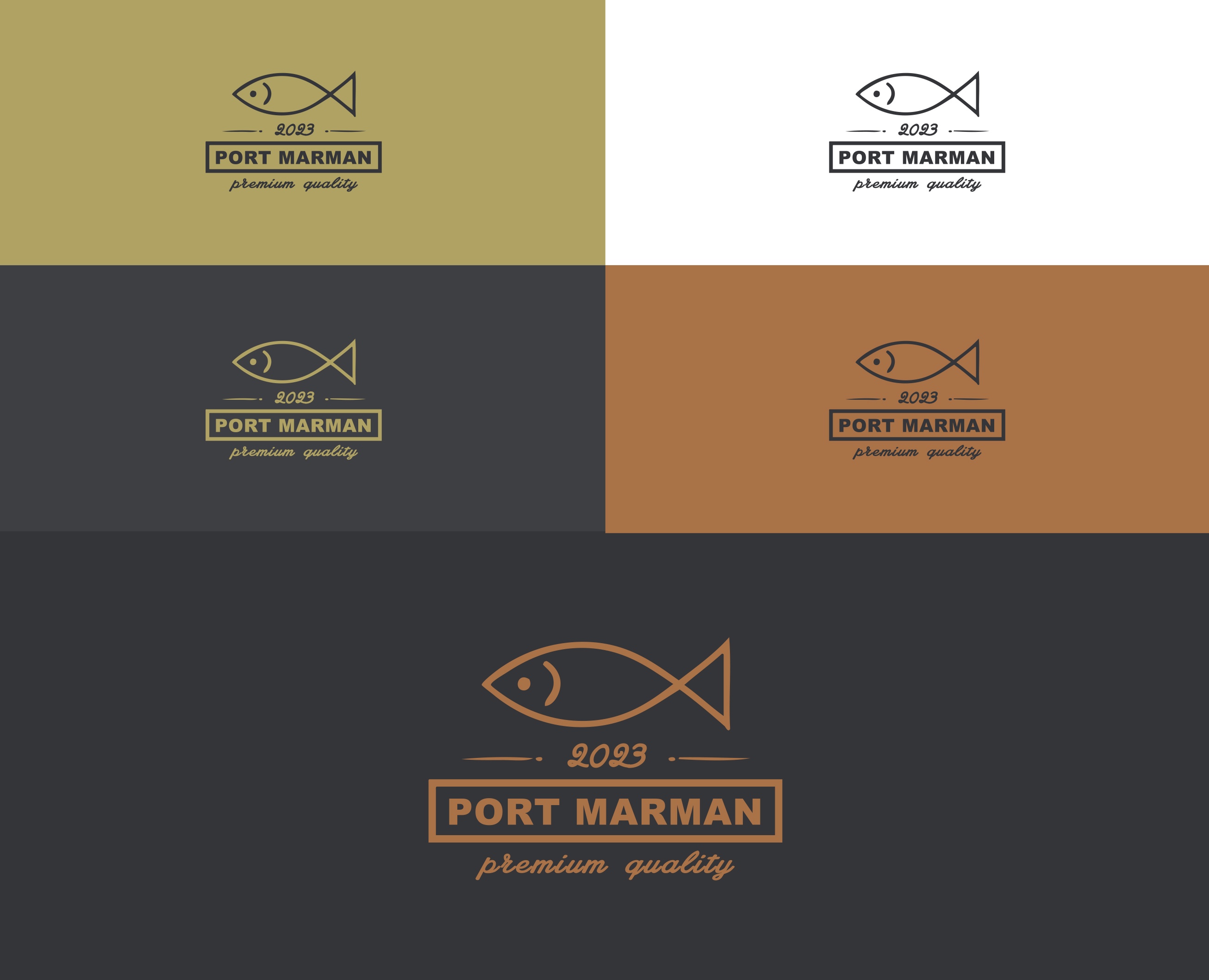 PORT MARMAN / ЛОГО / УПАКОВКА / АЙДЕНТИКА — Брендинг на Dprofile