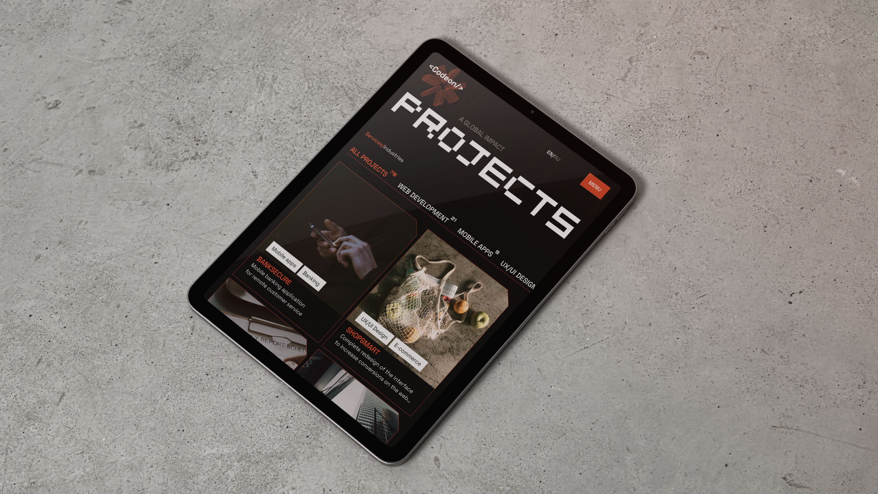 CODEON | Corporate website — Изображение №8 — Интерфейсы на Dprofile