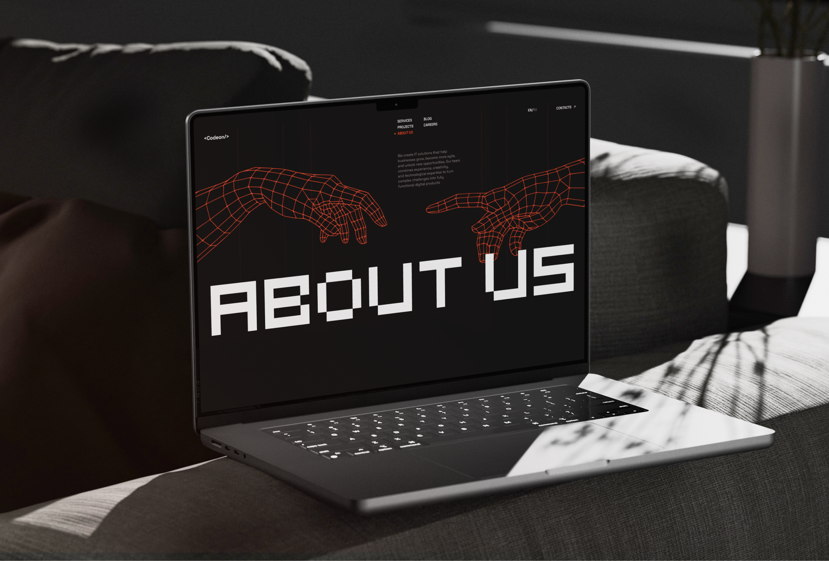 CODEON | Corporate website — Изображение №6 — Интерфейсы на Dprofile