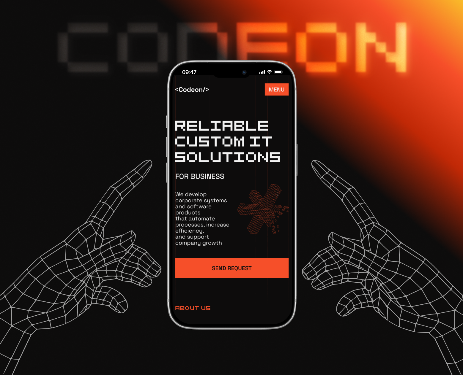 CODEON | Corporate website на Dprofile