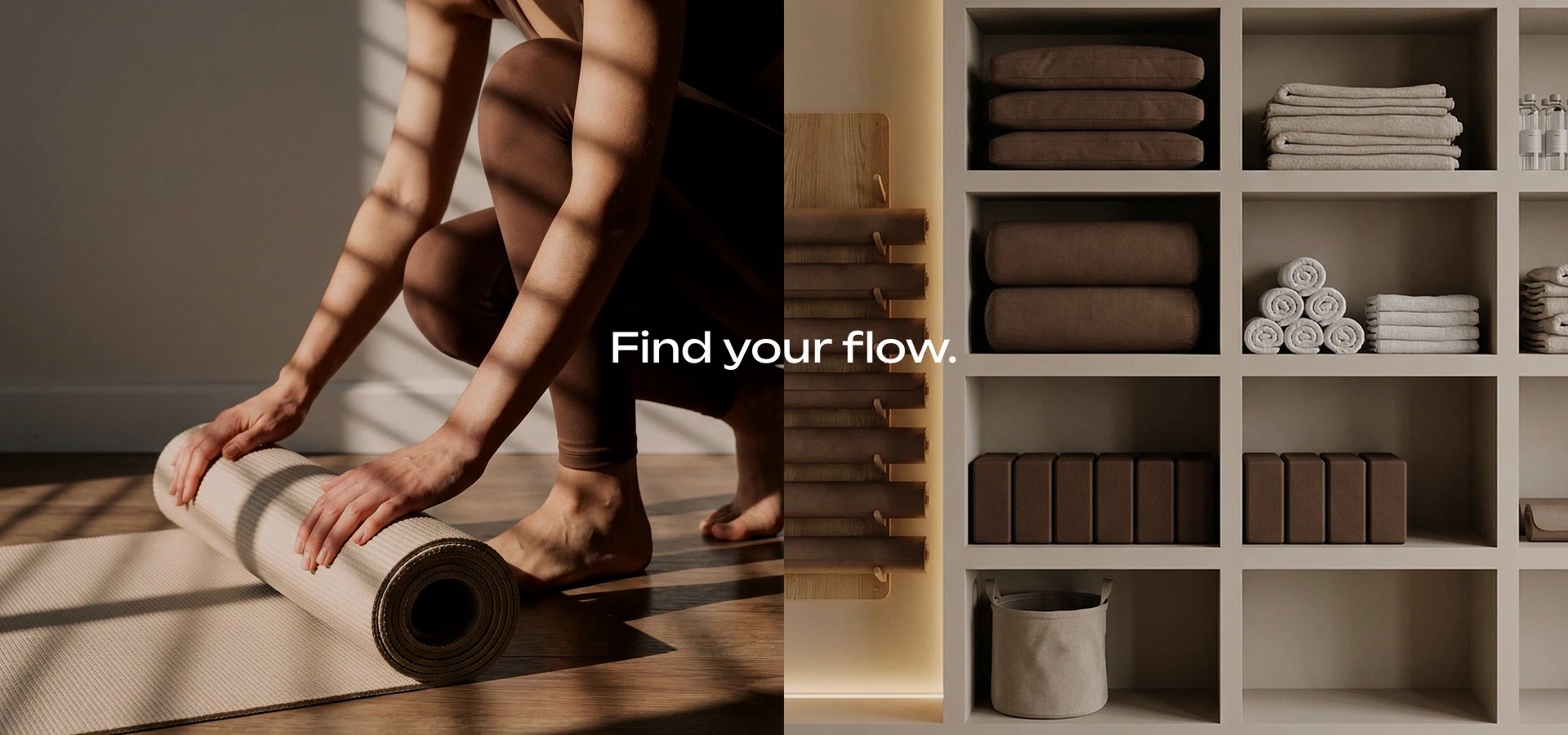 BE HERE yoga studio — Изображение №3 — Интерфейсы на Dprofile