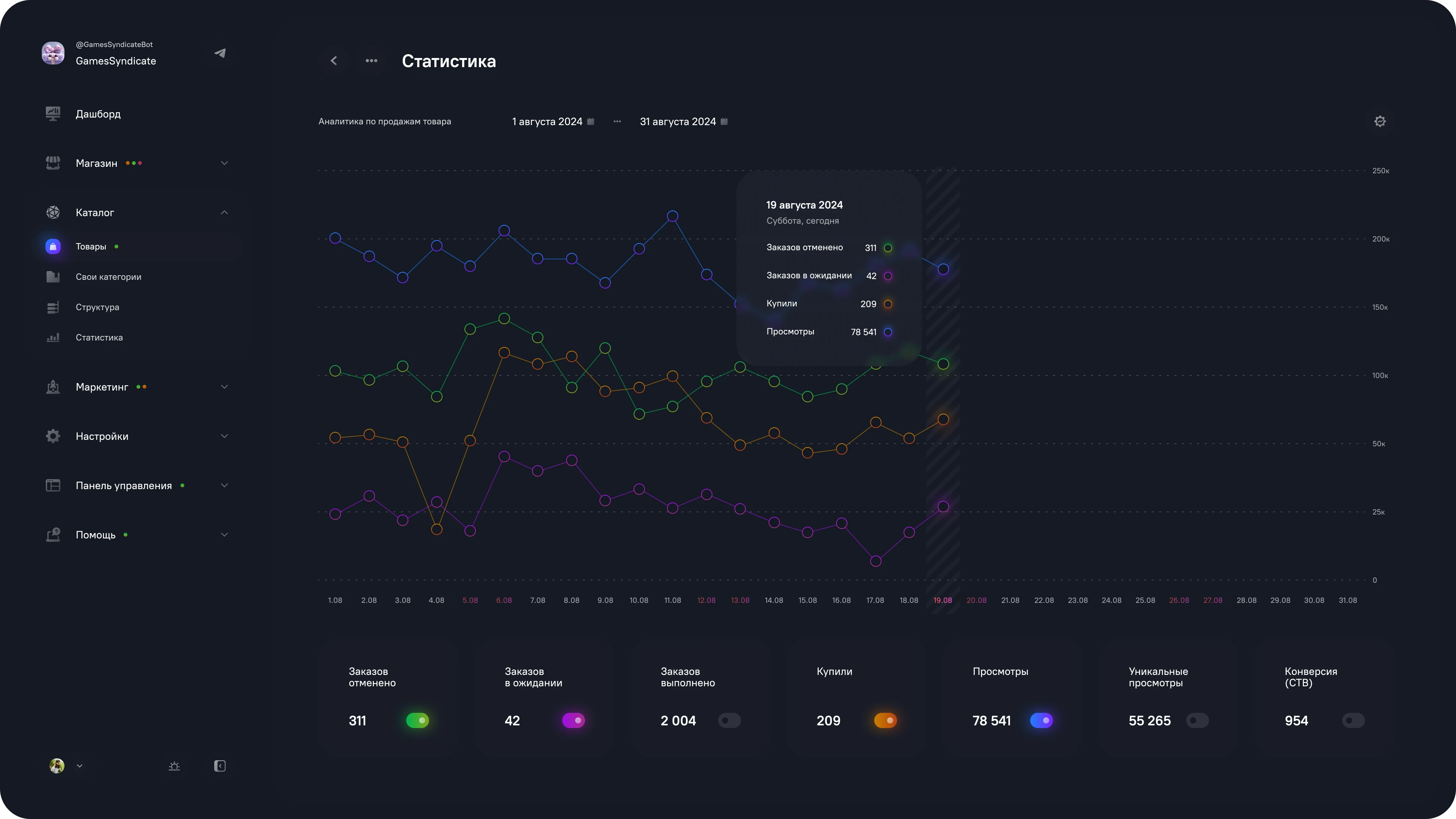 GameStore Pro — Изображение №7 — Интерфейсы на Dprofile