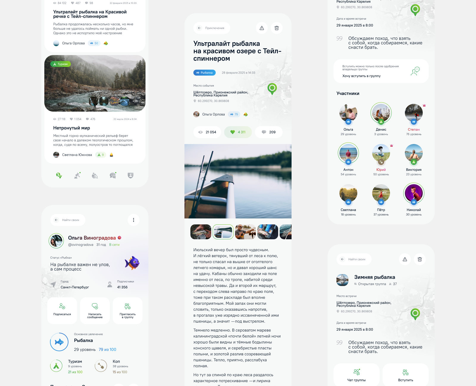 УСВОИХ — Интерфейсы на Dprofile