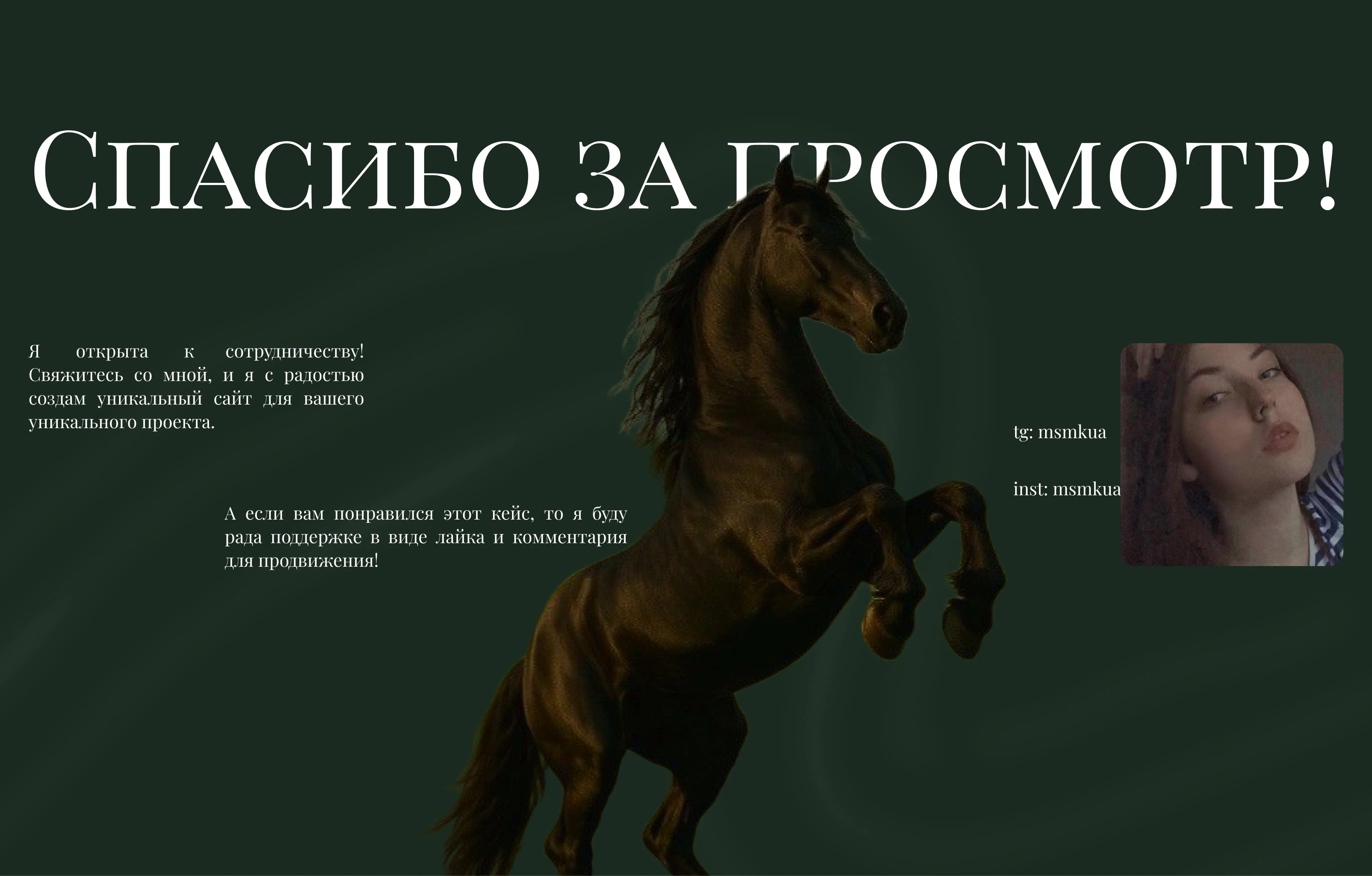 StarSteed: website of a equestrian club — Изображение №12 — Интерфейсы на Dprofile