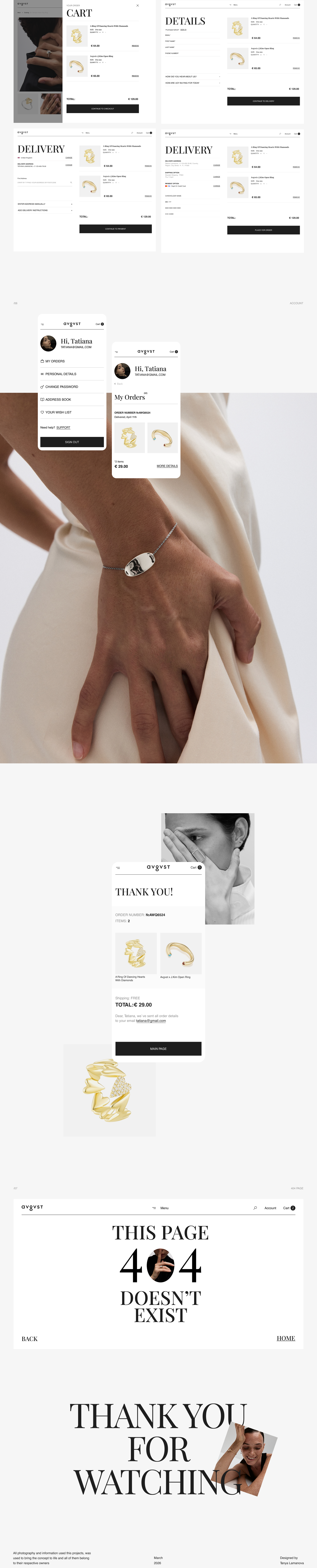 AUGUST - Редизайн интернет-магазина — Изображение №7 — Интерфейсы на Dprofile