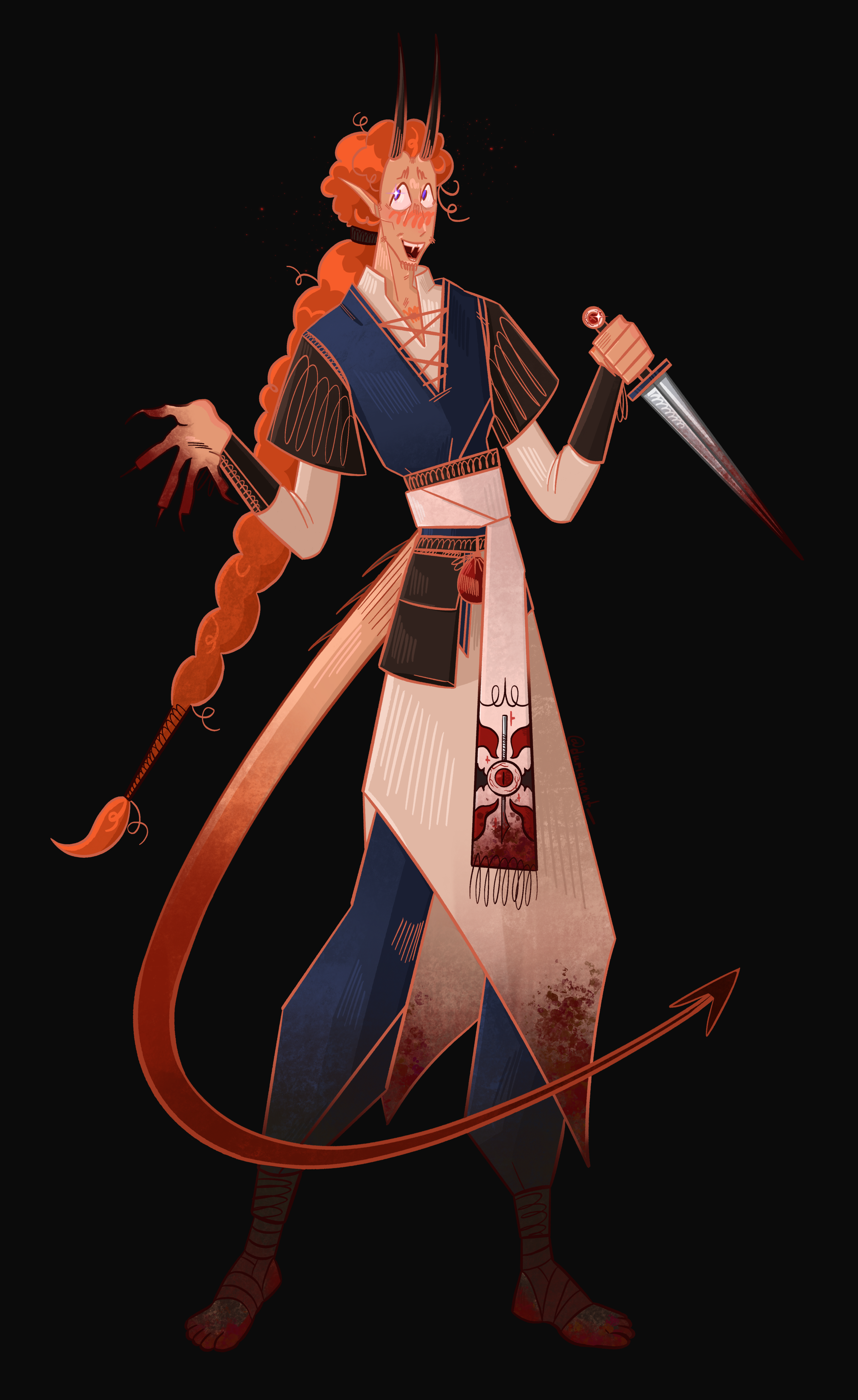 Иллюстрации моих персонажей — Изображение №2 — Иллюстрация на Dprofile