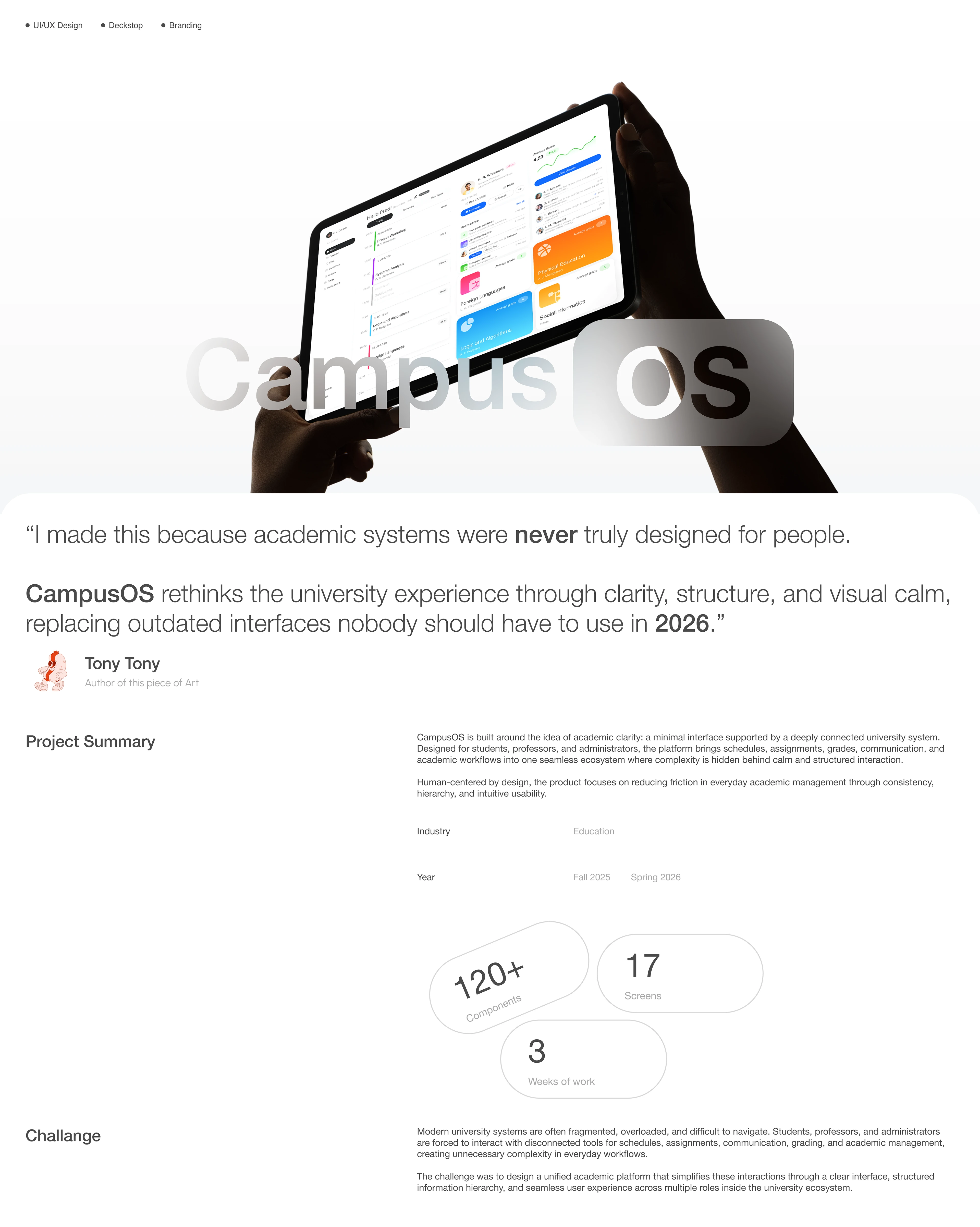 CampusOS - Education Saas Product — Изображение №1 — Интерфейсы на Dprofile
