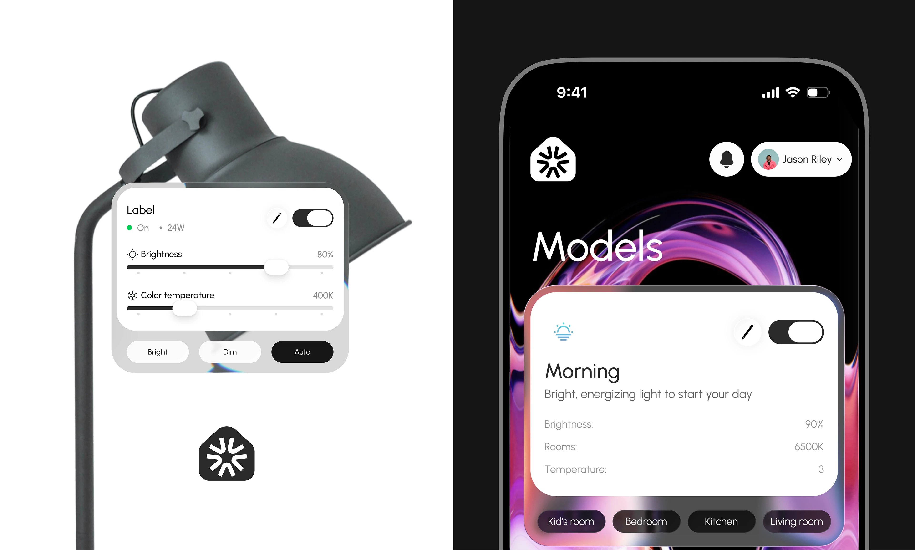 Lumen - Smart Home Light App — Изображение №1 — Интерфейсы на Dprofile