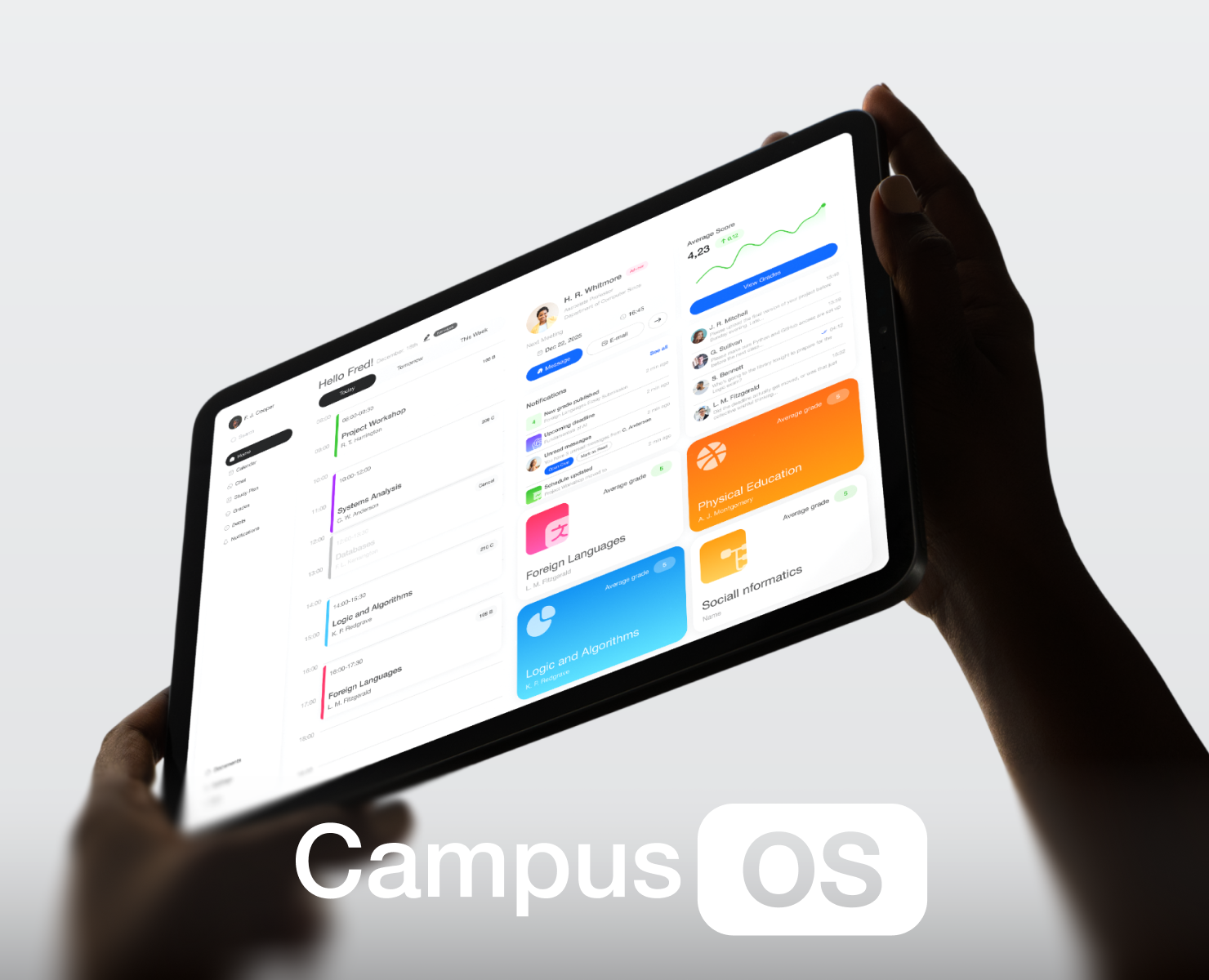 CampusOS - Education Saas Product на Dprofile