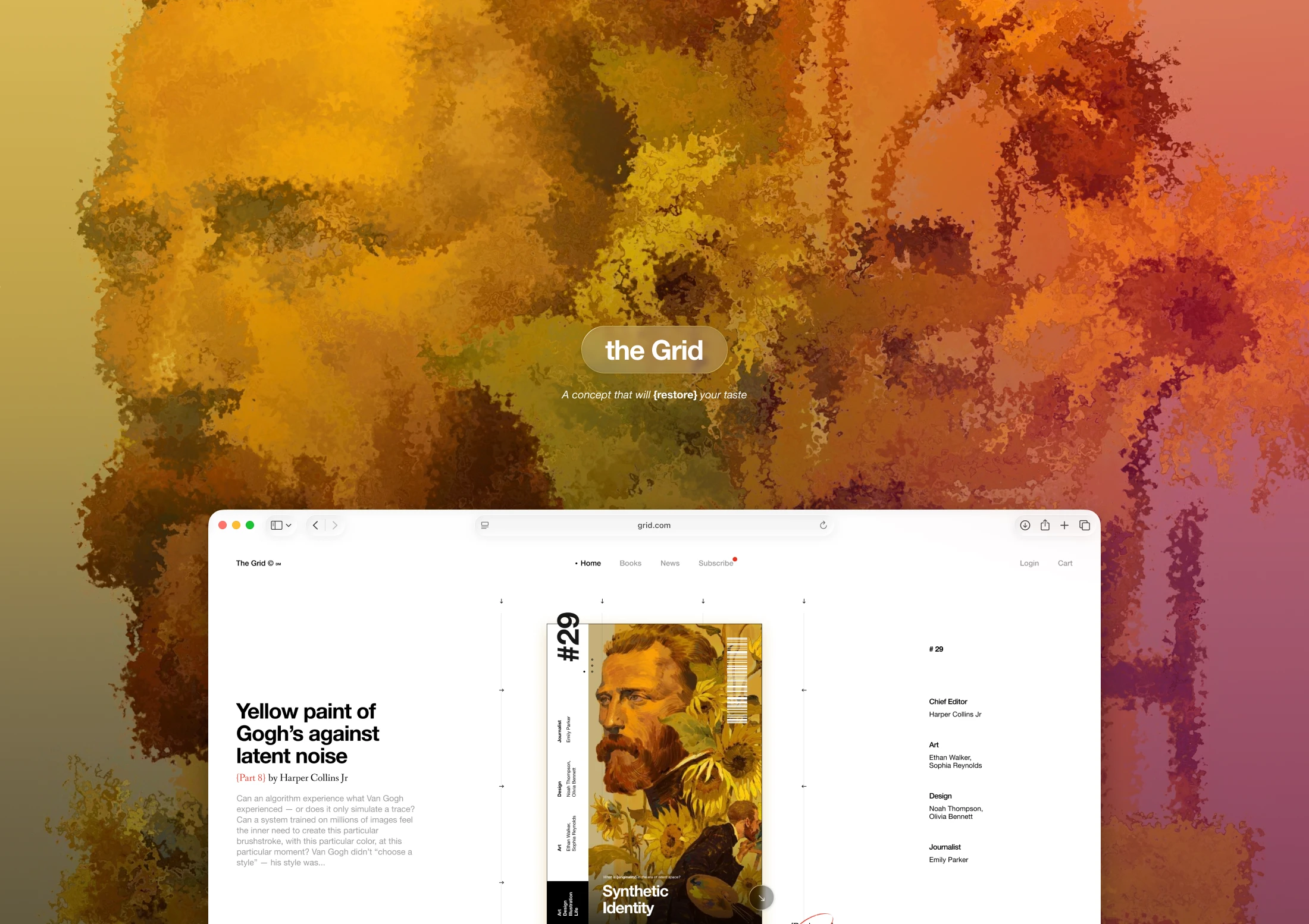 the Grid — Изображение №1 — Интерфейсы, Графика на Dprofile