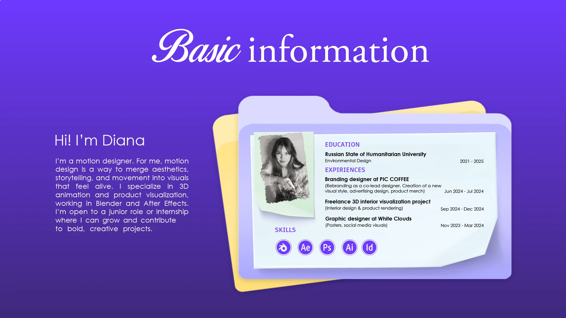 Portfolio /  3D motion design — Изображение №2 — 3D, Анимация на Dprofile