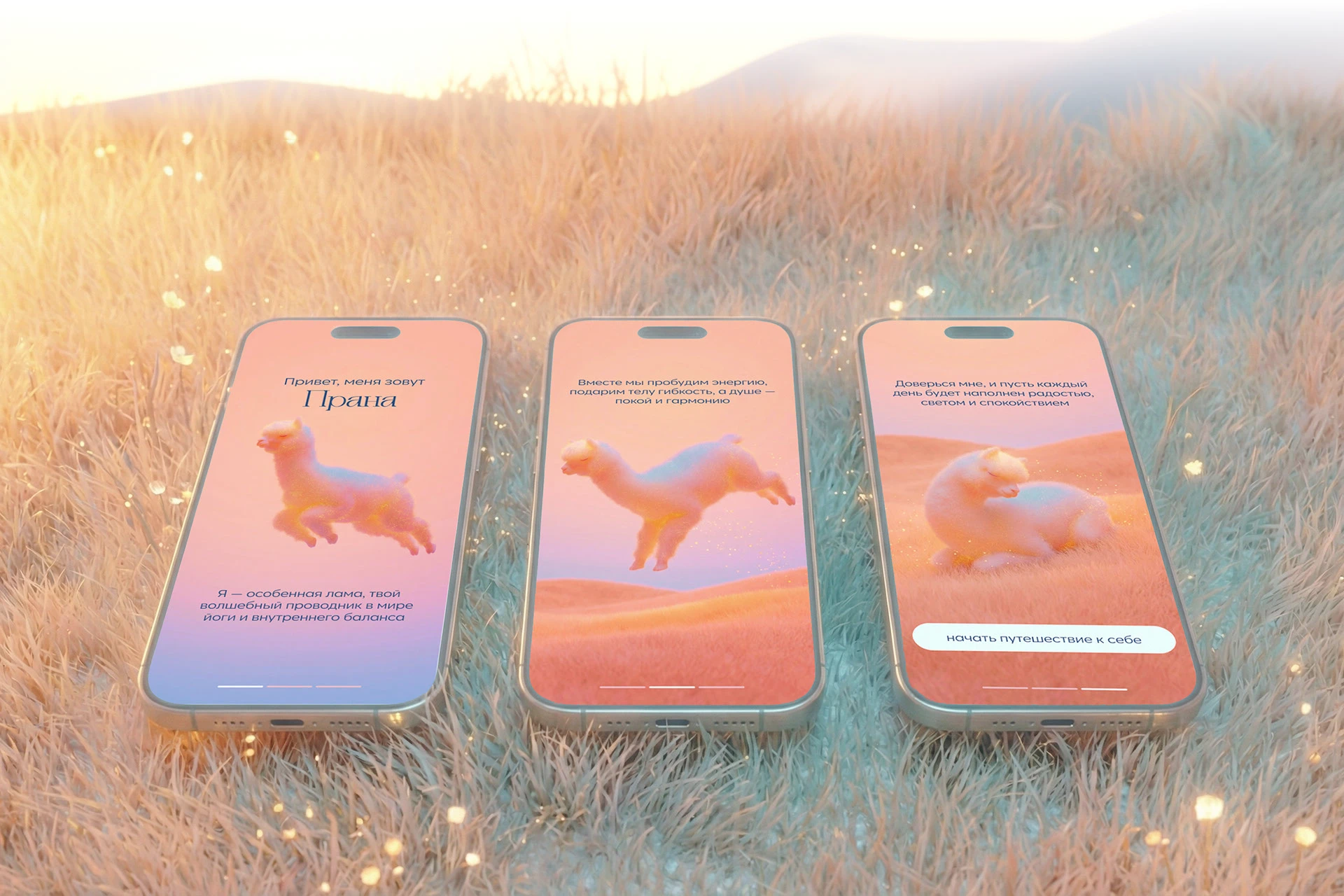 PRANA - мобильное приложение для занятий йогой / UX UI Design — Изображение №9 — Интерфейсы на Dprofile