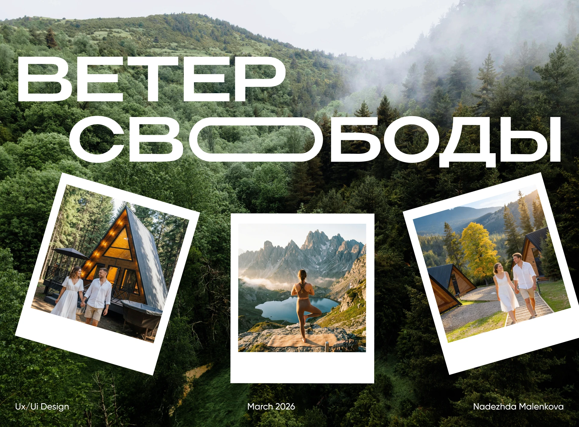 Ui/Ux Глэмпинг "Ветер свободы" — Изображение №1 — Интерфейсы, Анимация на Dprofile