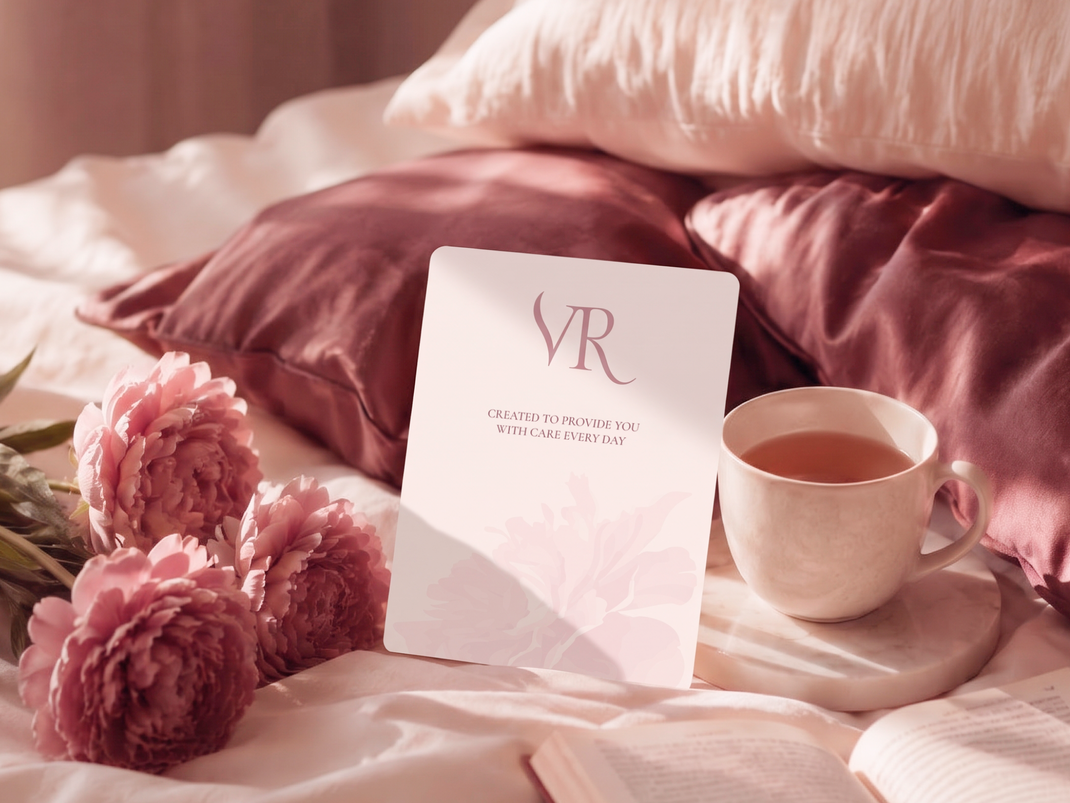 VELINORA | Фирменный стиль для бренда постельного белья — Изображение №4 — Брендинг на Dprofile