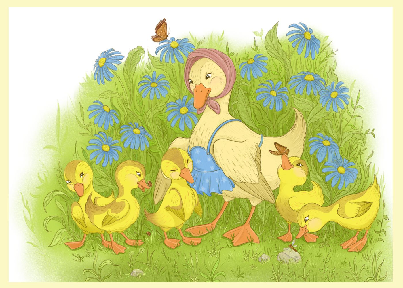 О чем мечтают утята — Изображение №2 — Иллюстрация на Dprofile