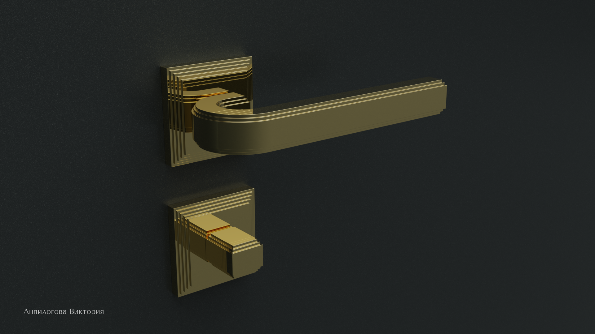 Дверная ручка Арт-Деко — Изображение №25 — Промдизайн на Dprofile