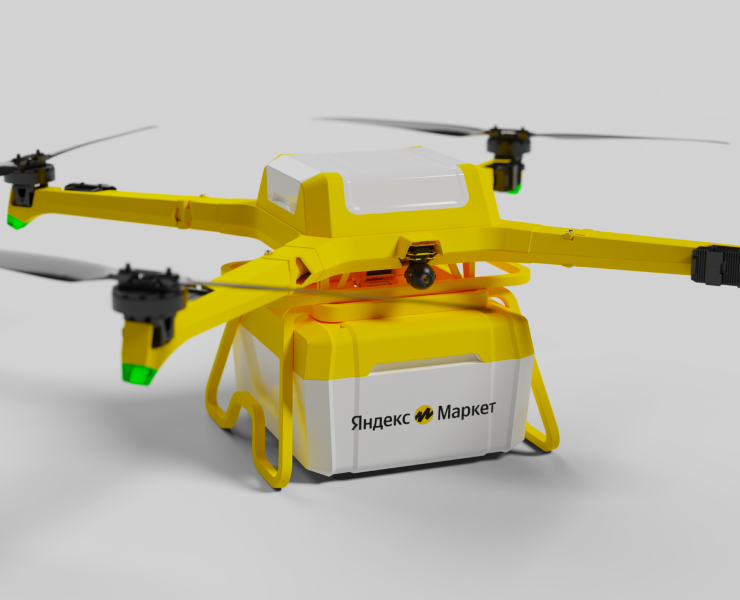Логистический дрон — Промдизайн на Dprofile