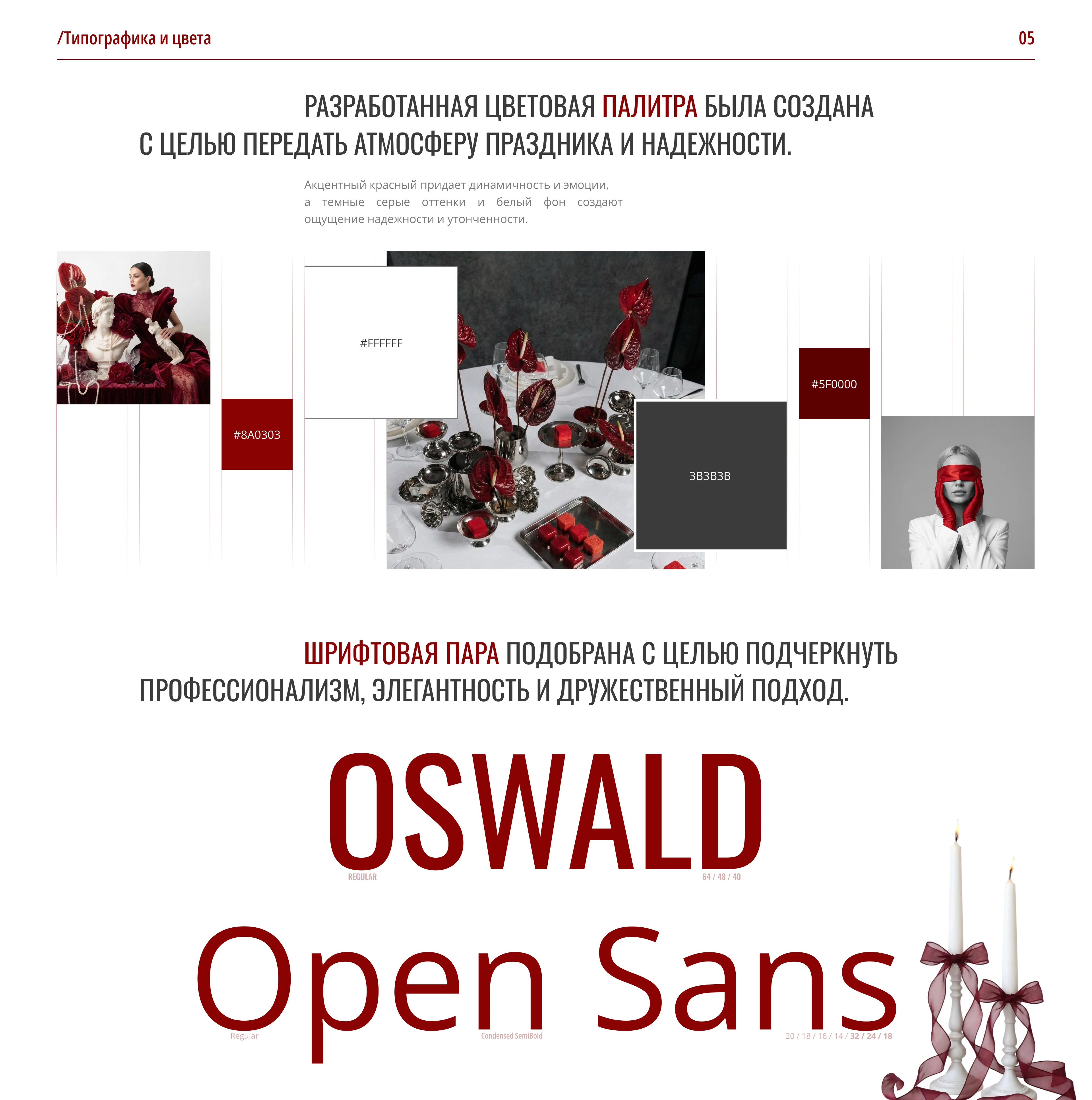 UI/UX дизайн для веб-сайта ивент-агенства — Изображение №4 — Интерфейсы на Dprofile