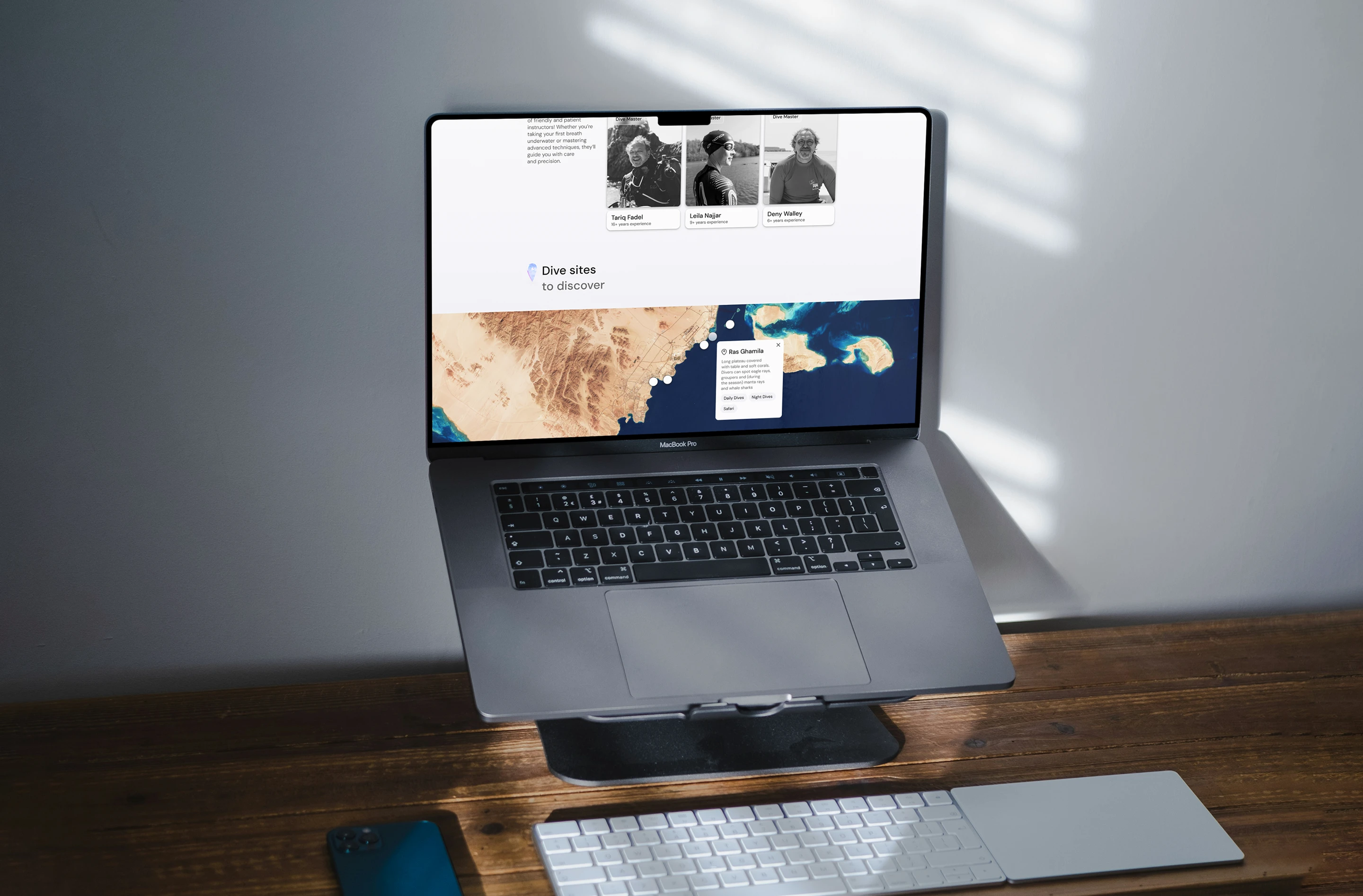 Nemo Diving Center/ Landing Page — Изображение №6 — Интерфейсы на Dprofile