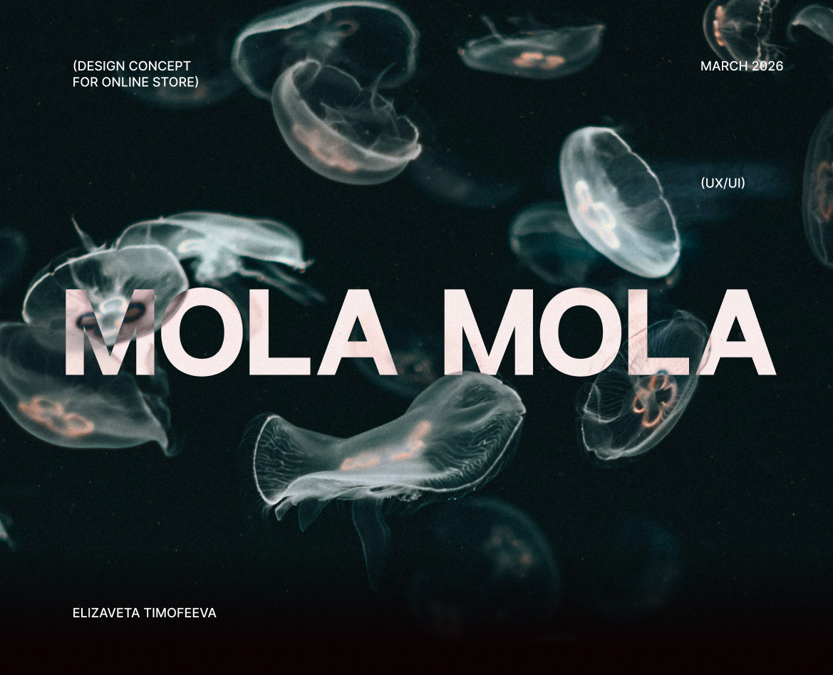 MOLA MOLA e-commerce | UX/UI design на Dprofile