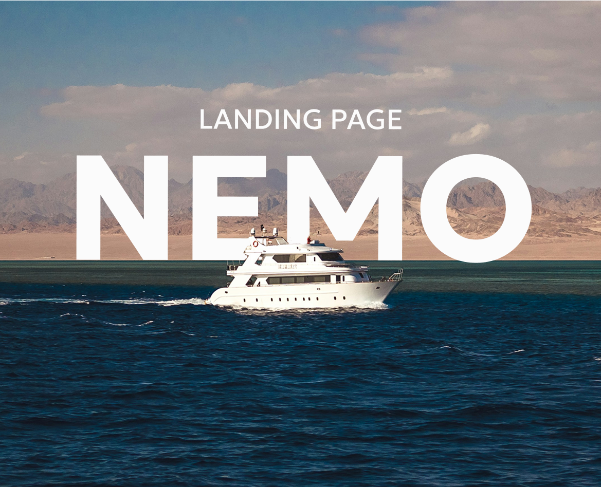 Nemo Diving Center/ Landing Page — Интерфейсы на Dprofile