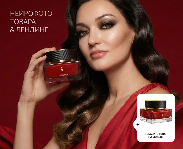 Нейрофотосессия & лендинг — Иллюстрация, Маркетинг на Dprofile