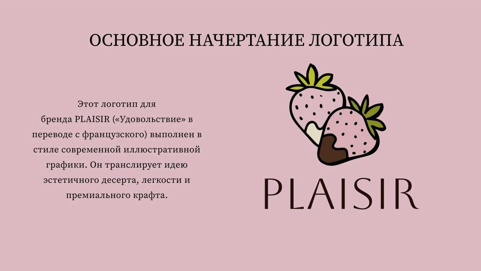 PLAISIR — Изображение №2 — Брендинг на Dprofile
