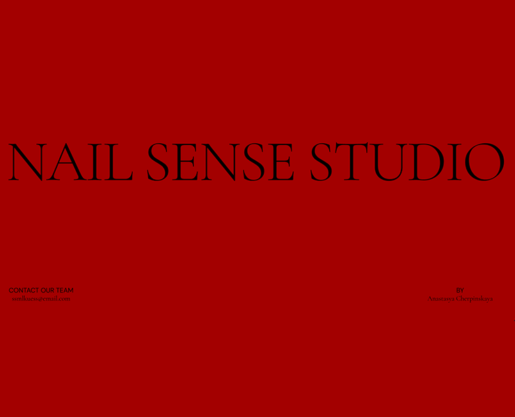 Прототип сайта и айдентика NailSenss — Брендинг, Графика на Dprofile